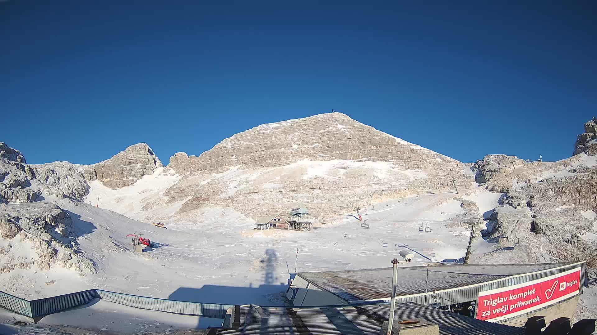 Kanin ski resort – View of Prestreljenik