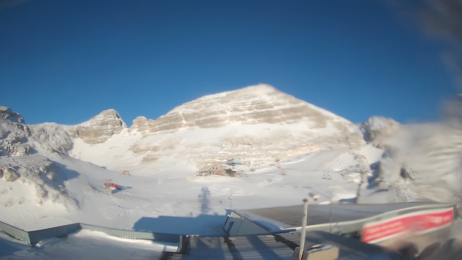 Smučišče Kanin – pogled na Prestreljenik