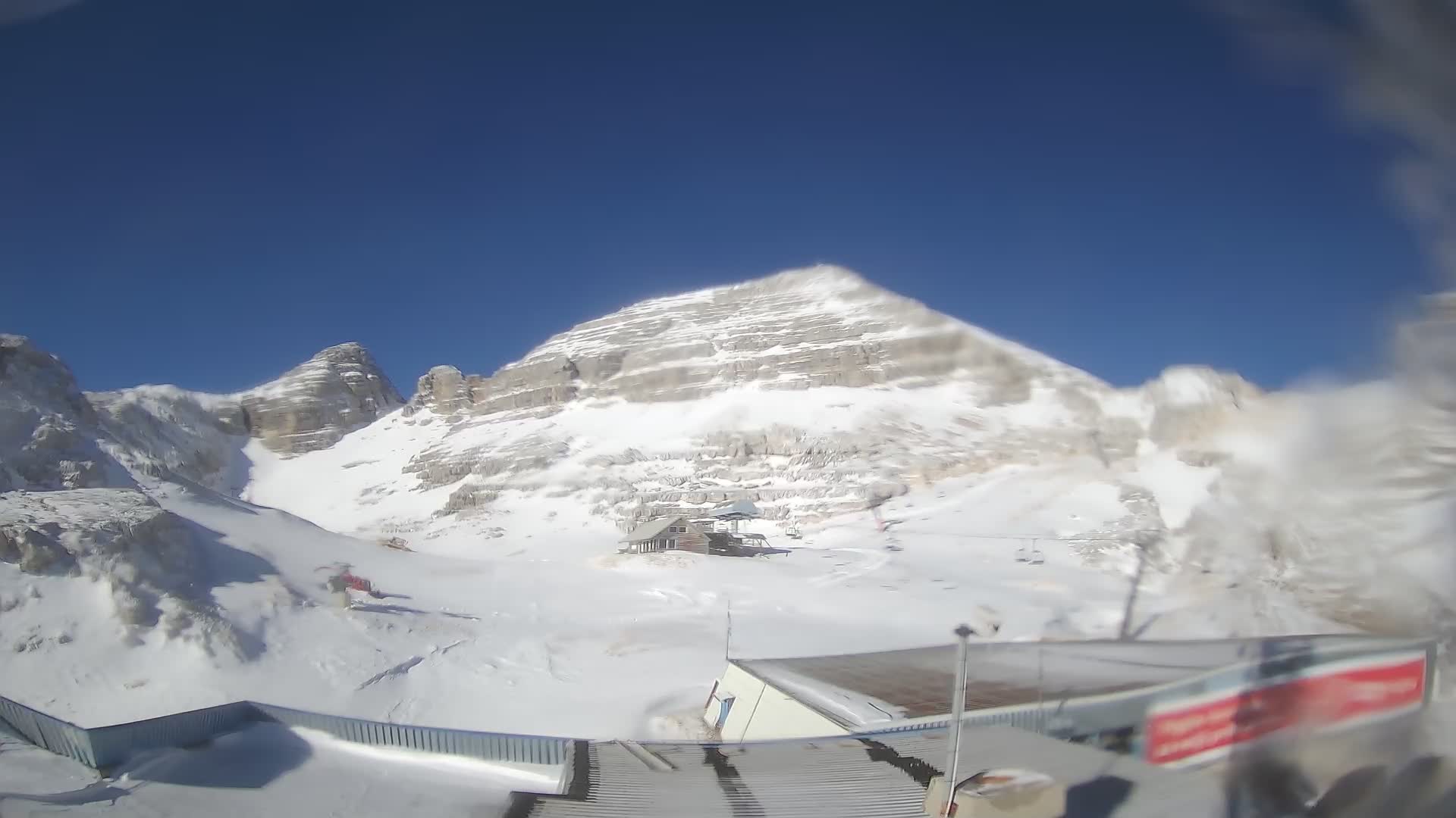 Stazione sciistica Kanin – vista verso Prestreljenik