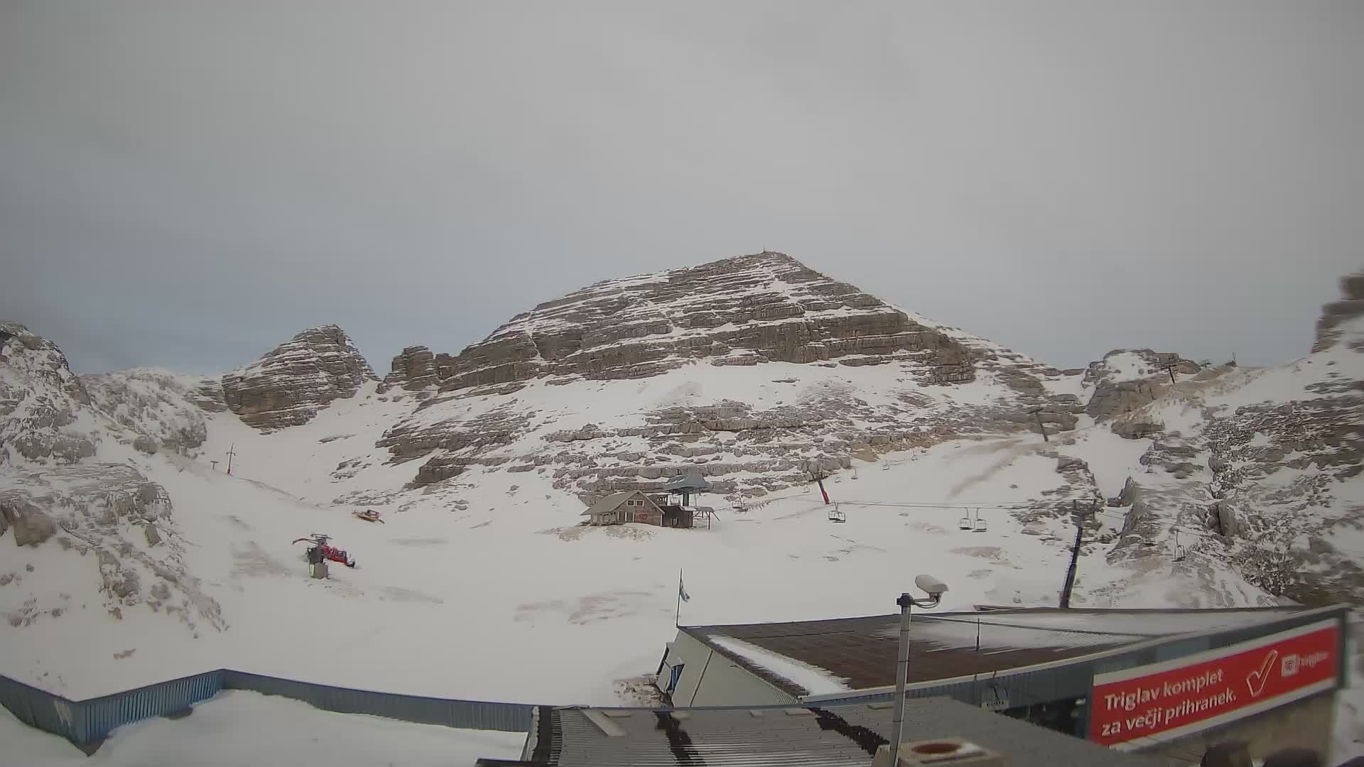 Skijalište Kanin – pogled na Prestreljenik