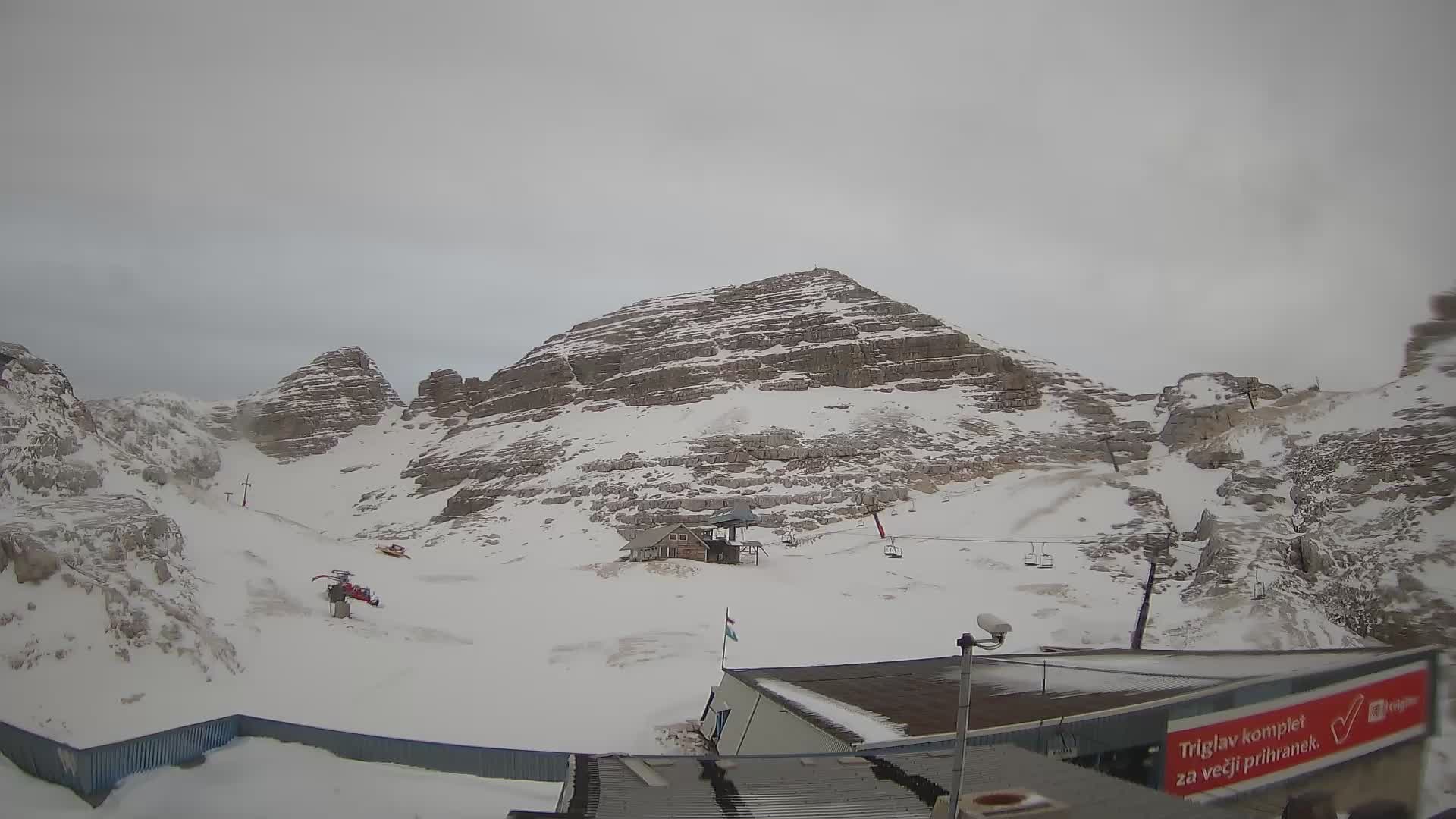 Skijalište Kanin – pogled na Prestreljenik