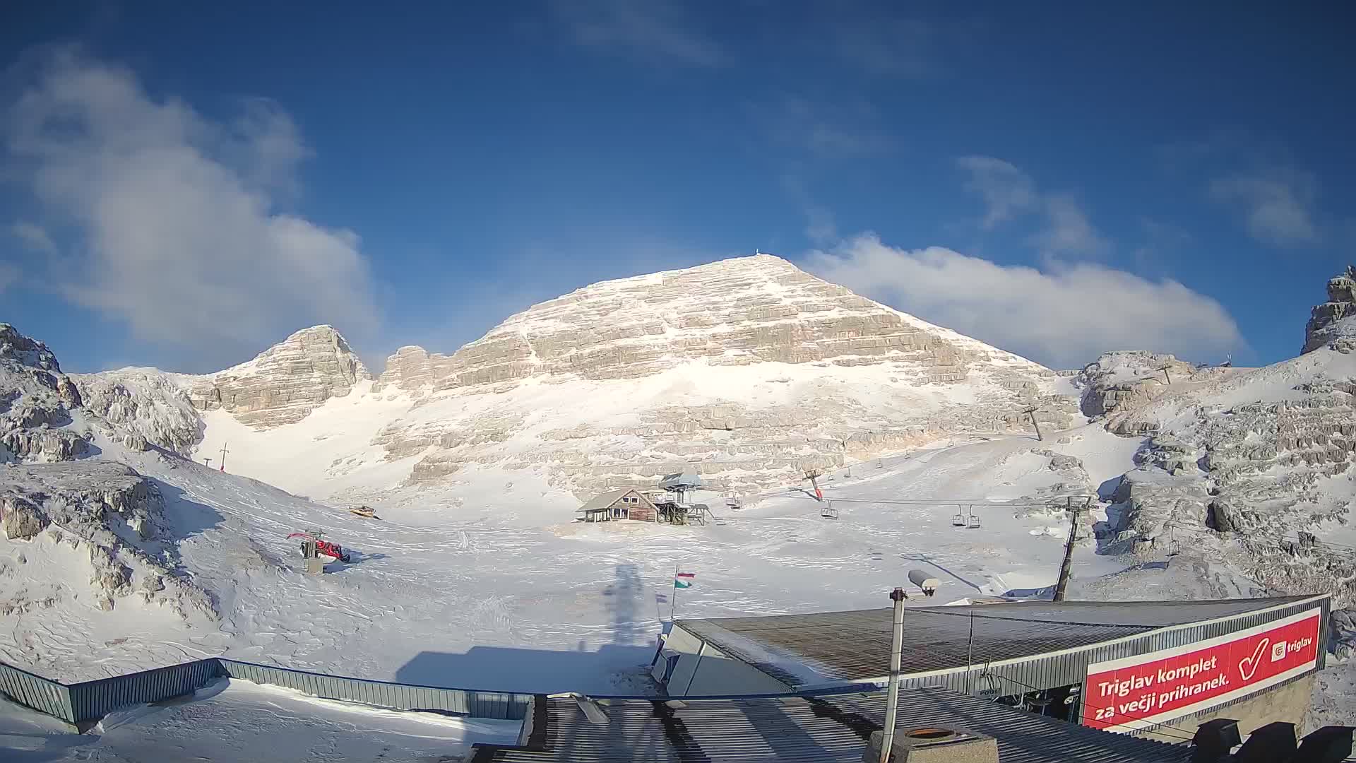 Kanin ski resort – View of Prestreljenik