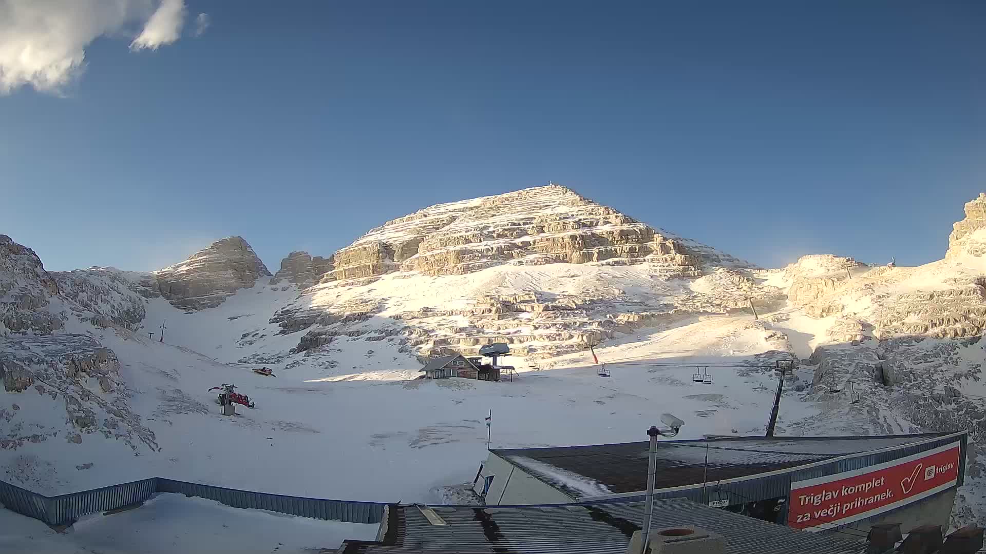 Kanin ski resort – View of Prestreljenik