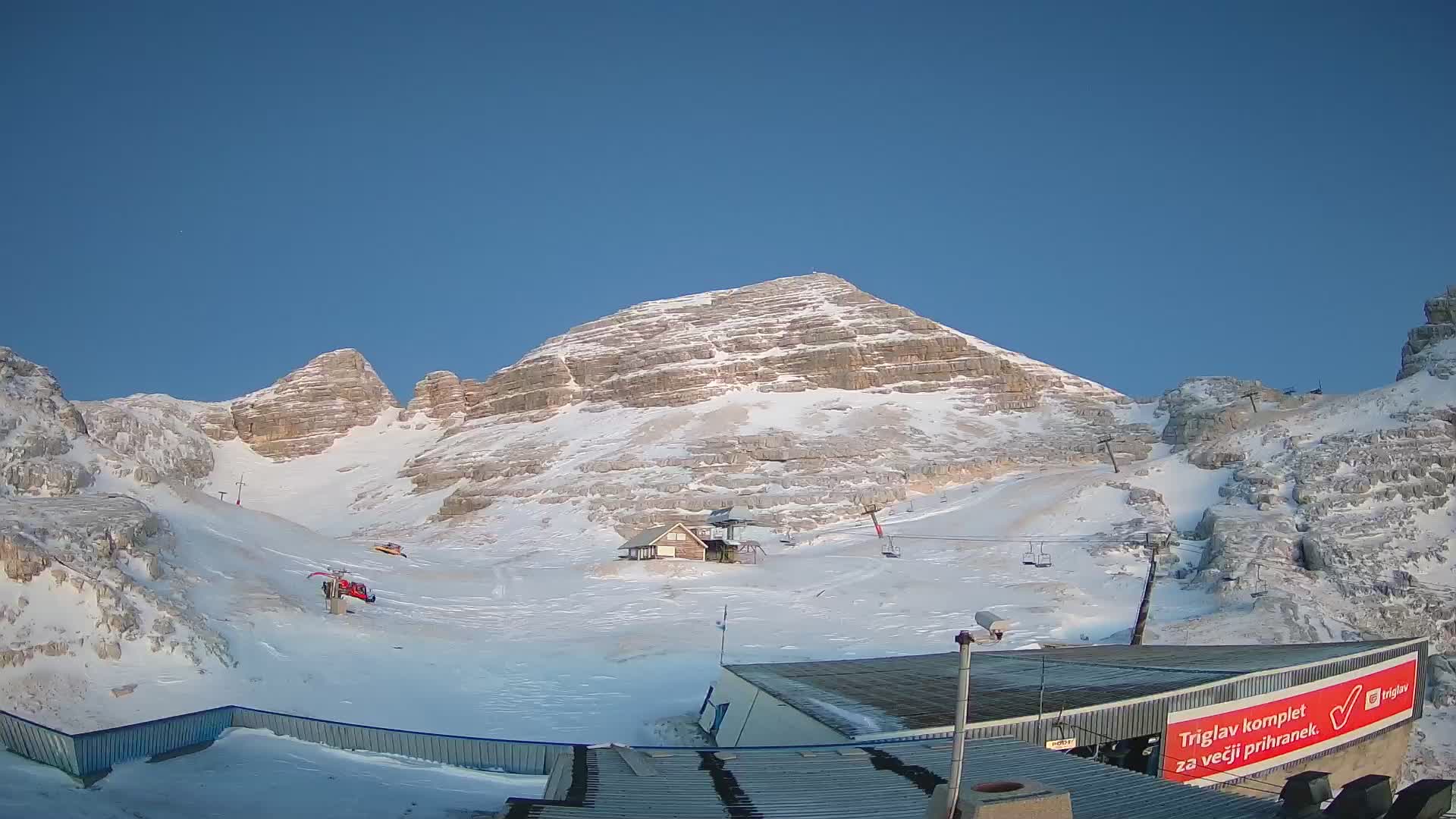 Kanin ski resort – View of Prestreljenik