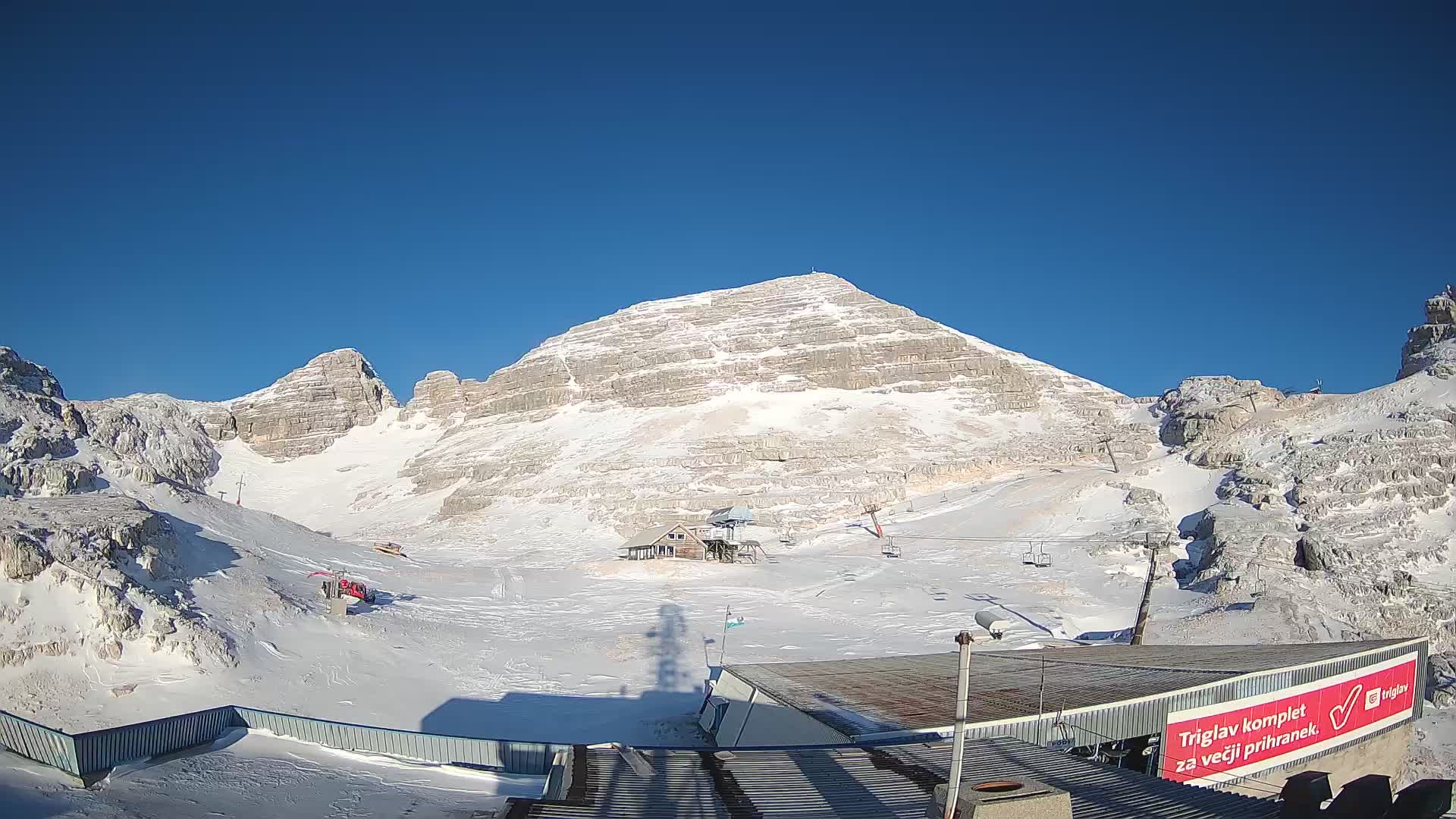 Kanin ski resort – View of Prestreljenik