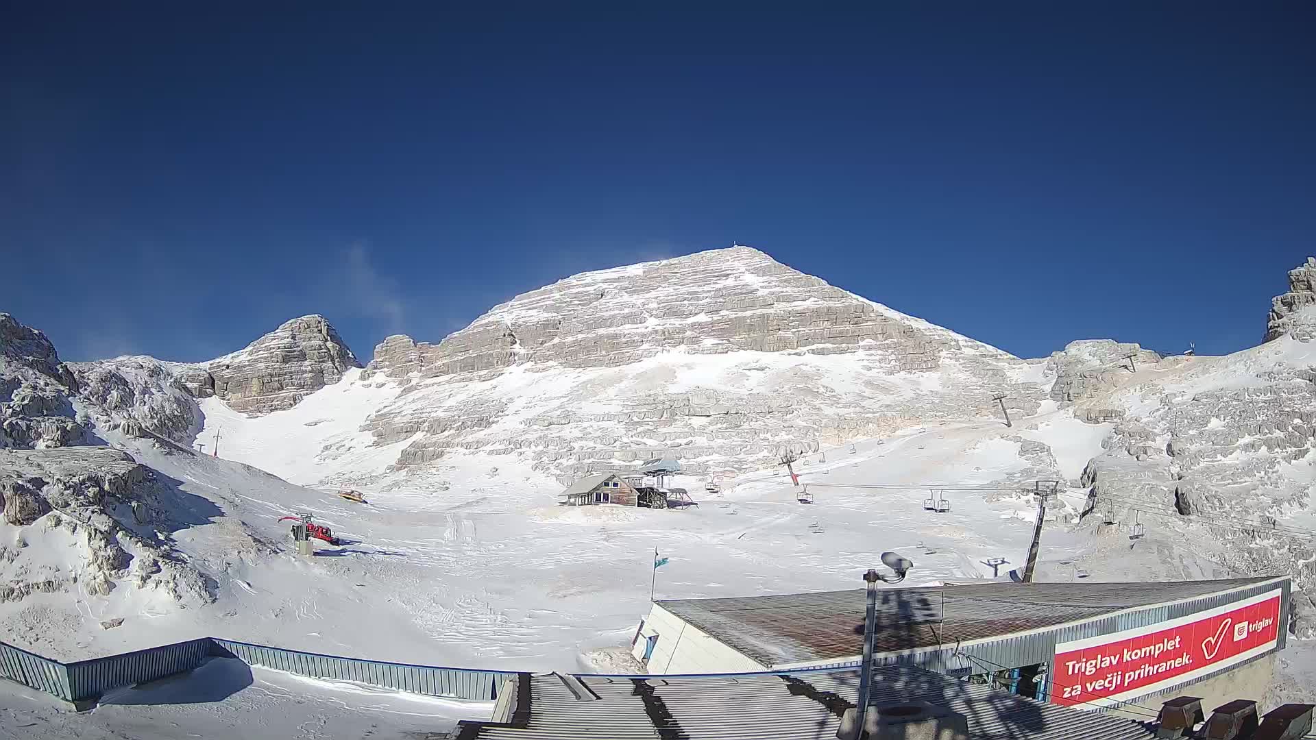 Kanin ski resort – View of Prestreljenik