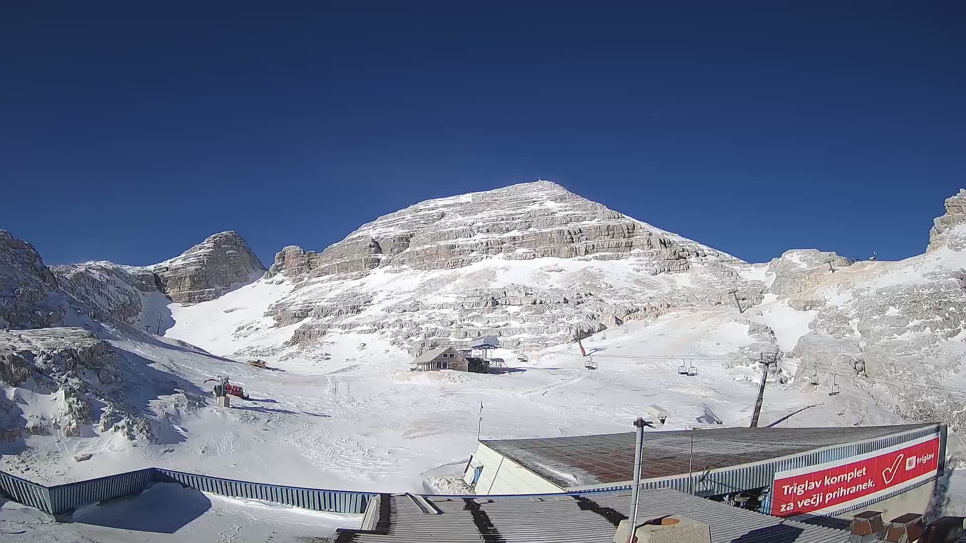 Skijalište Kanin – pogled na Prestreljenik