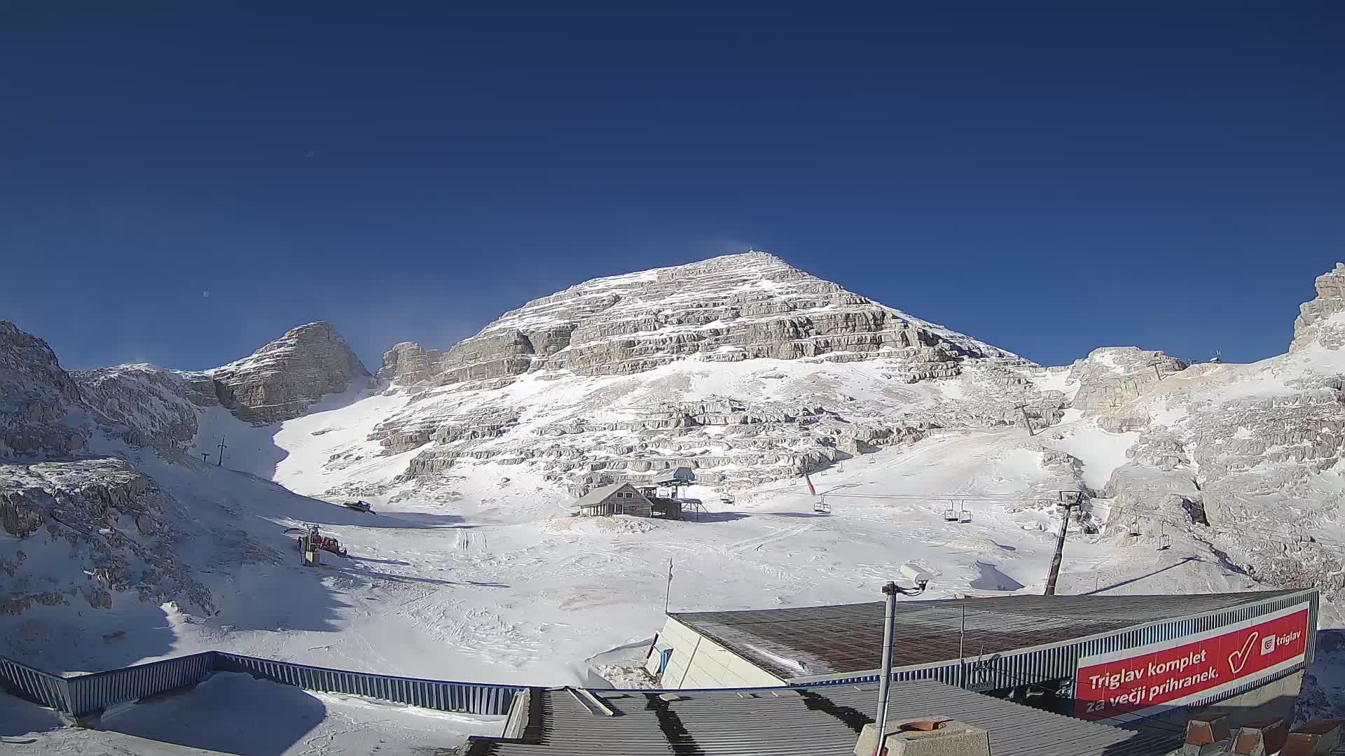 Kanin ski resort – View of Prestreljenik