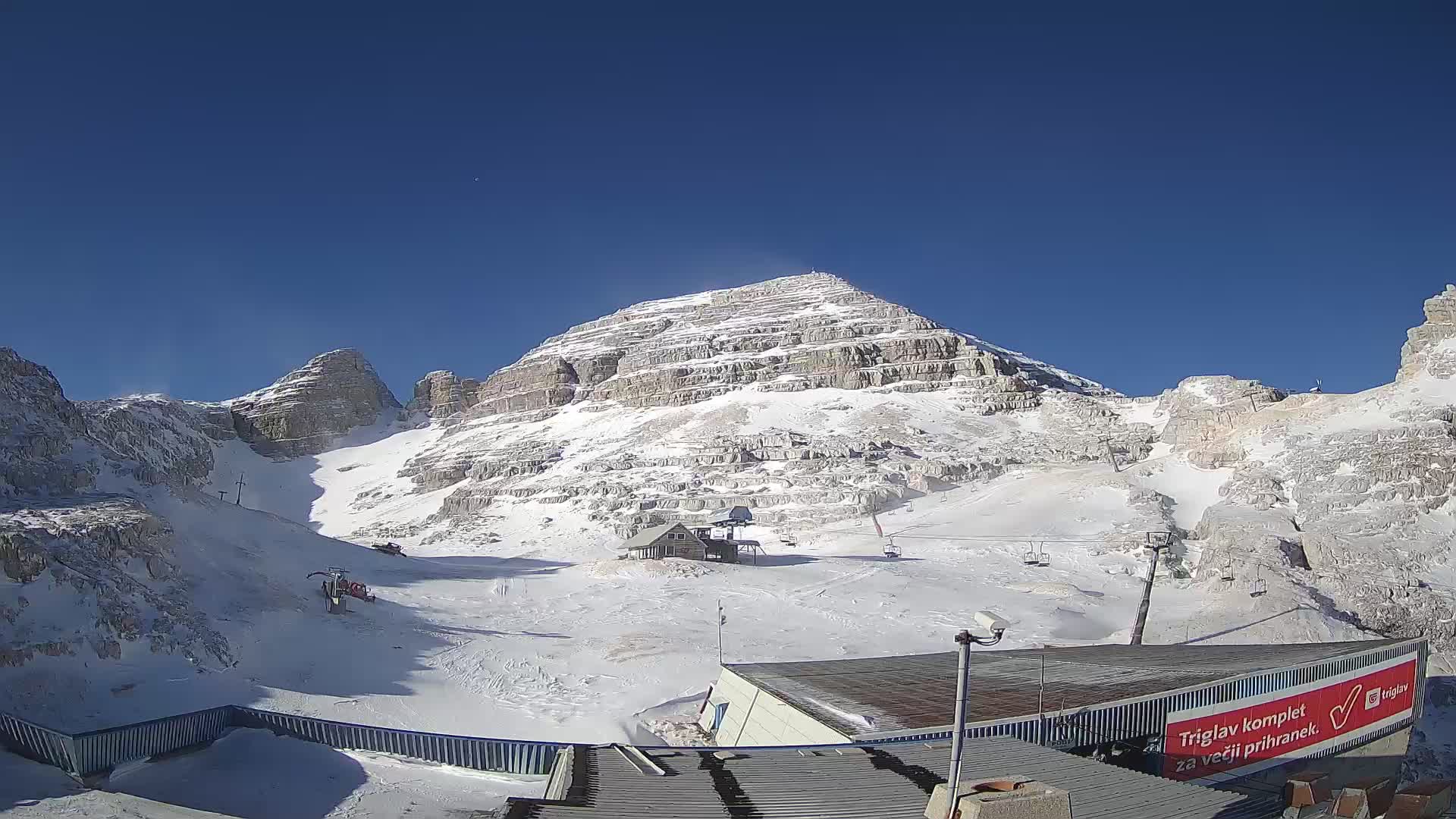 Kanin ski resort – View of Prestreljenik