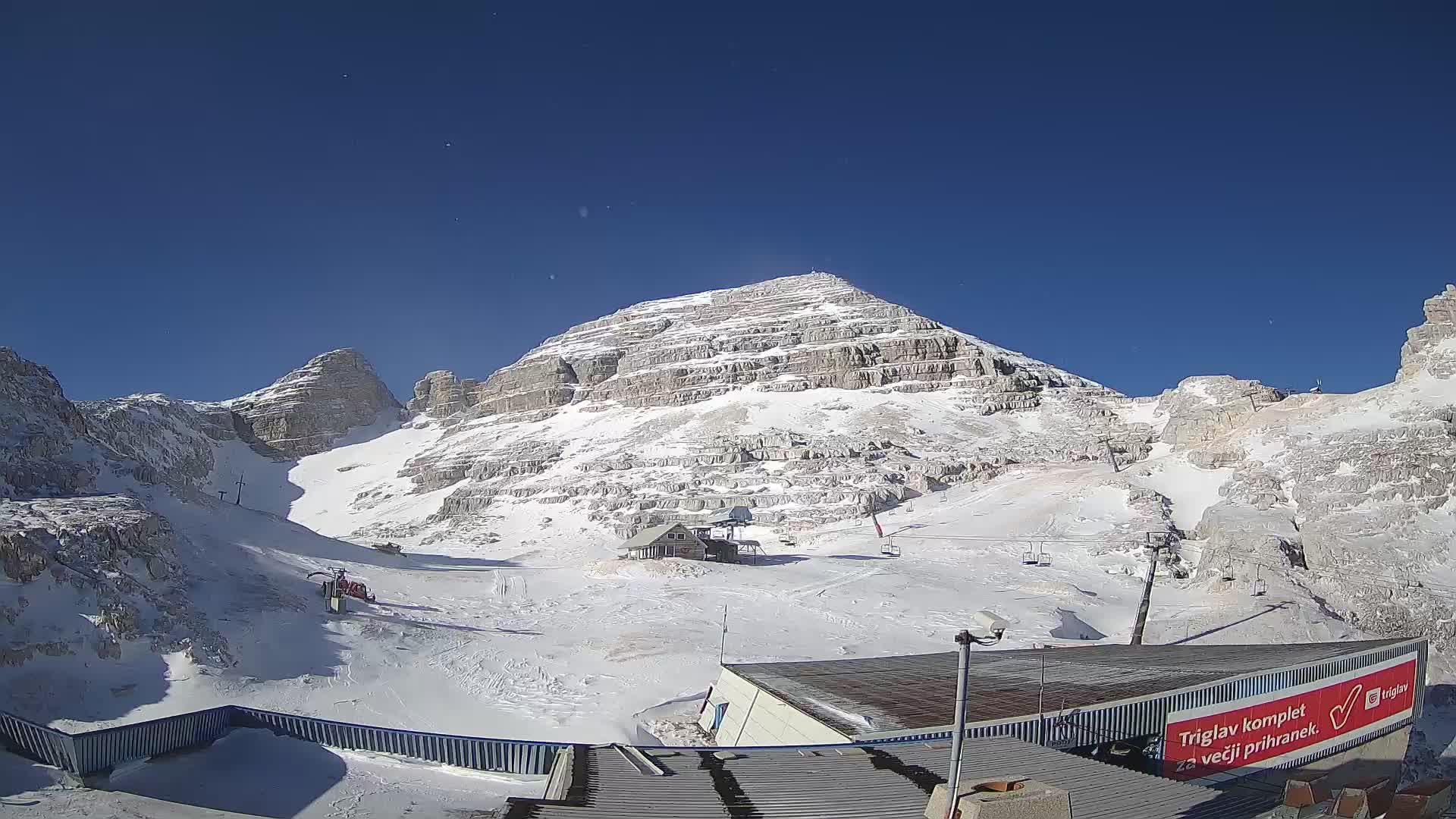 Kanin ski resort – View of Prestreljenik