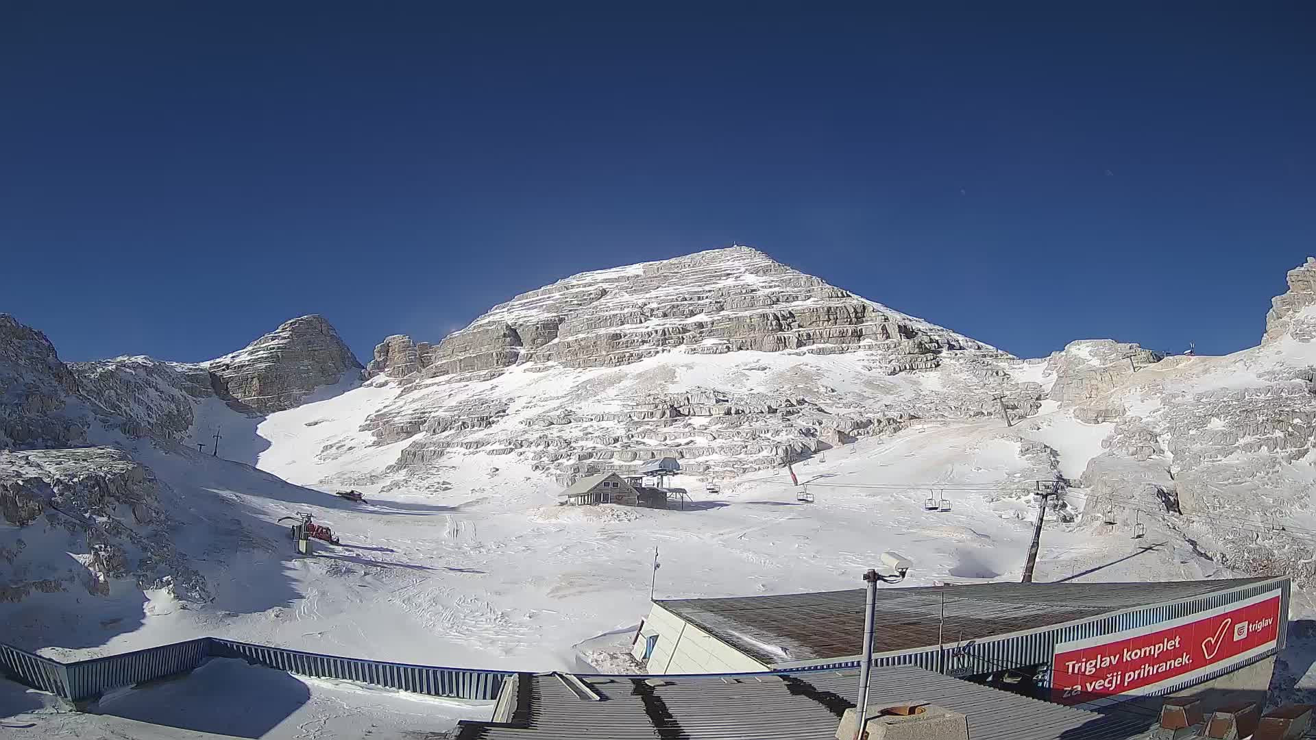 Kanin ski resort – View of Prestreljenik