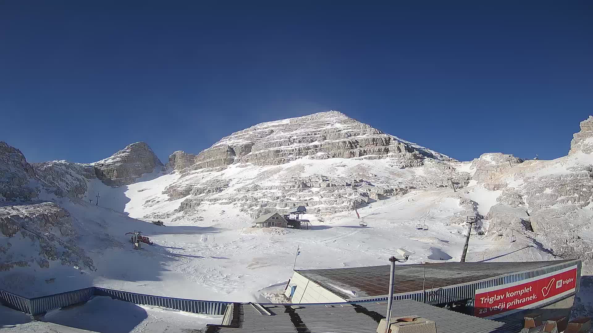 Kanin ski resort – View of Prestreljenik