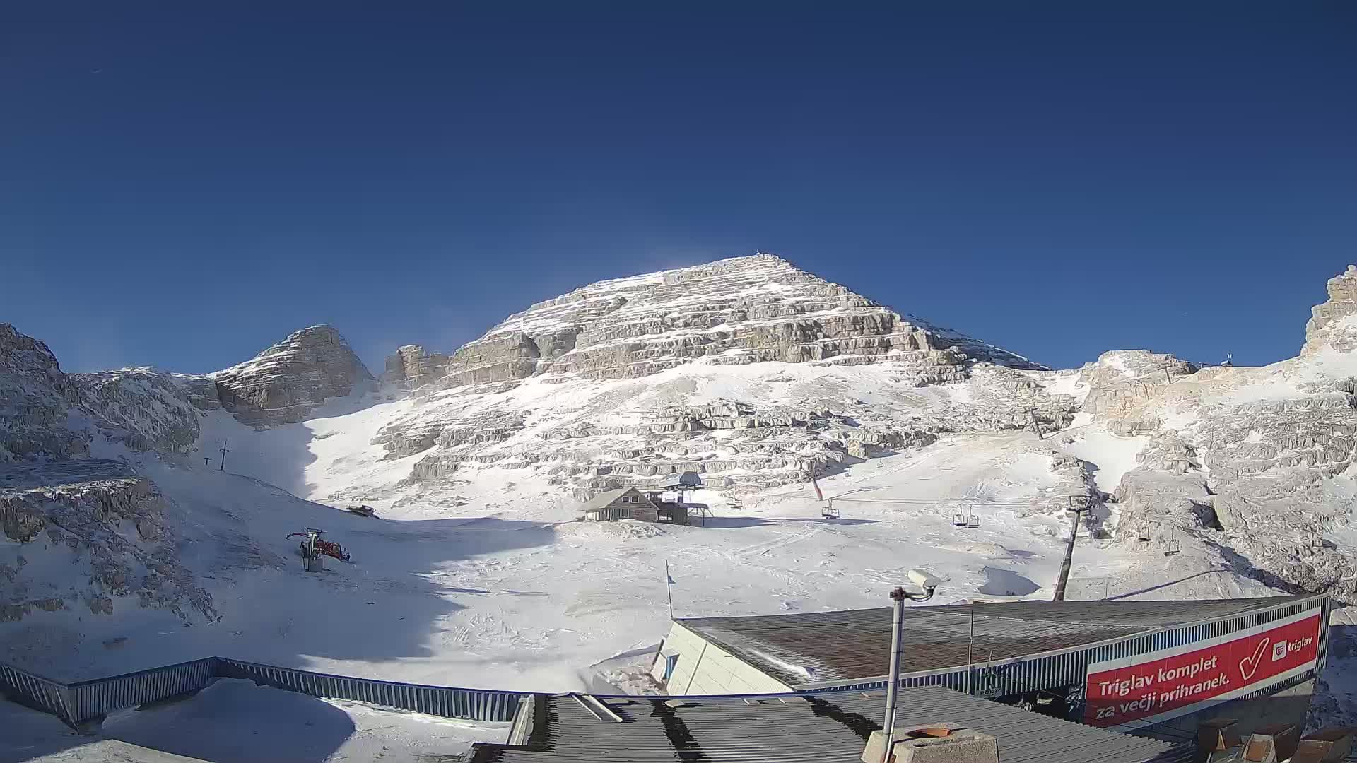 Kanin ski resort – View of Prestreljenik