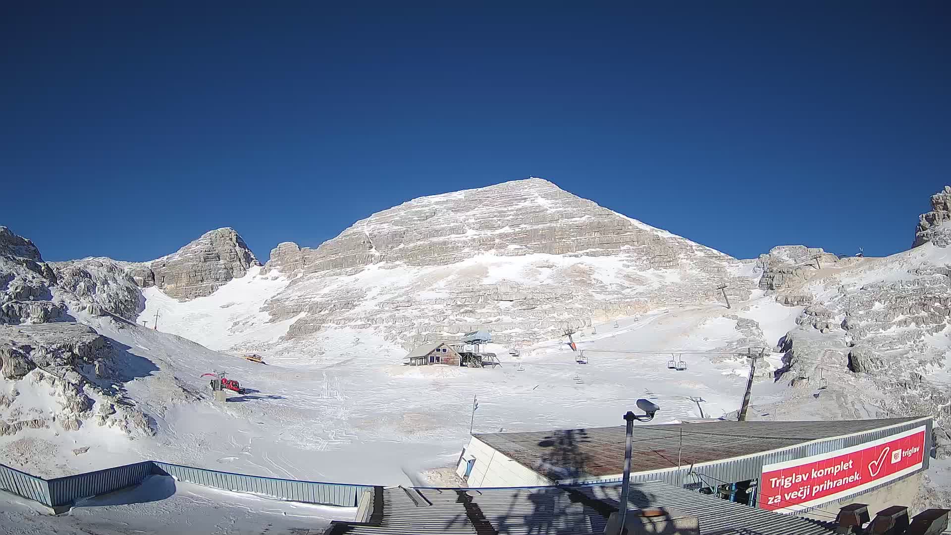 Kanin ski resort – View of Prestreljenik