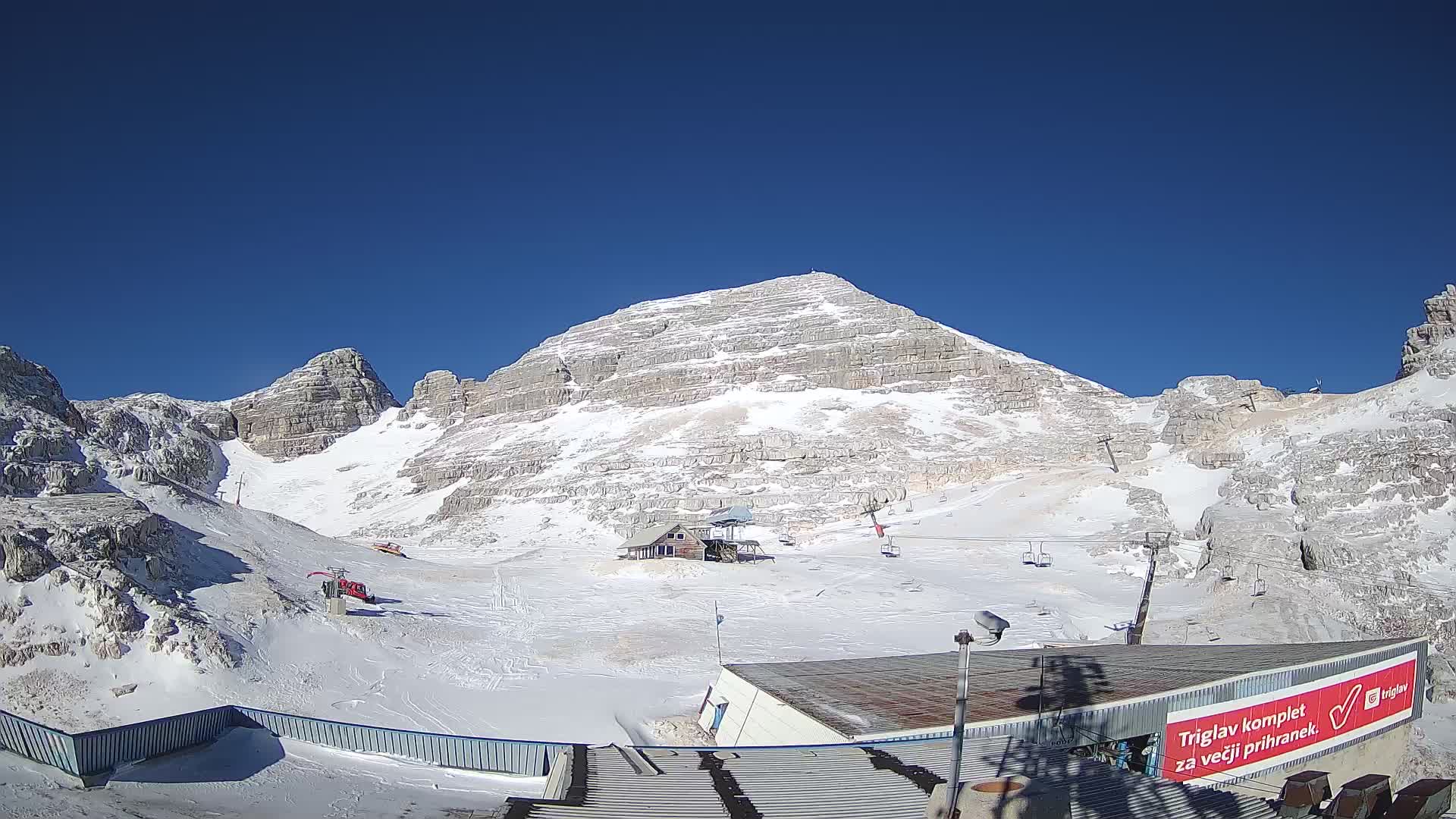 Kanin ski resort – View of Prestreljenik