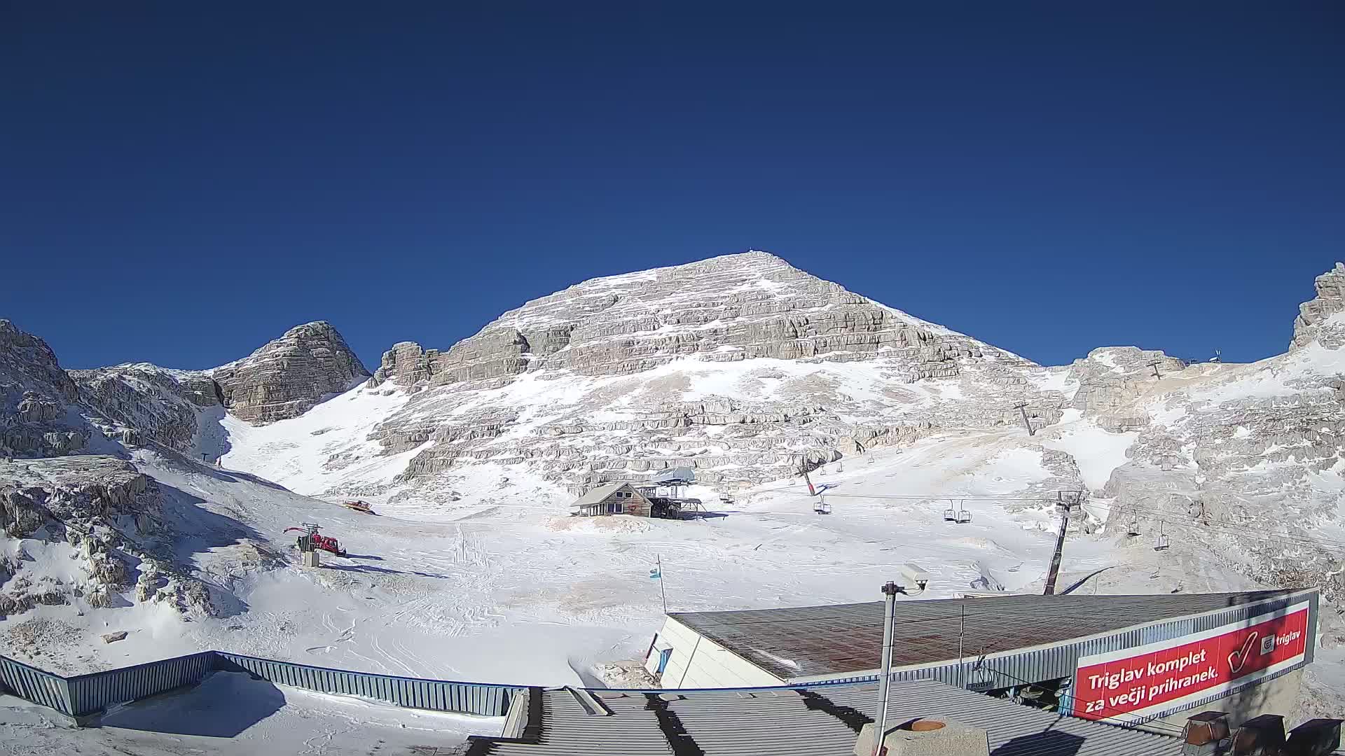 Kanin ski resort – View of Prestreljenik