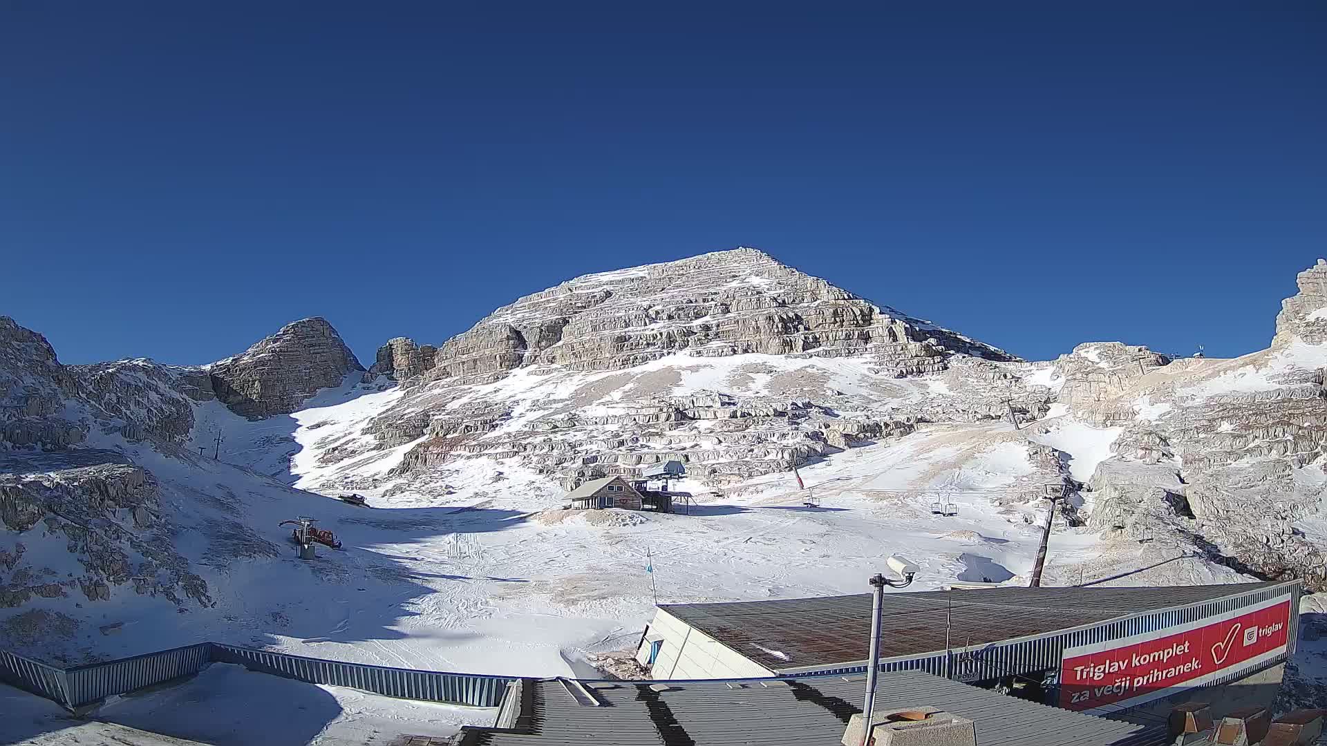 Stazione sciistica Kanin – vista verso Prestreljenik