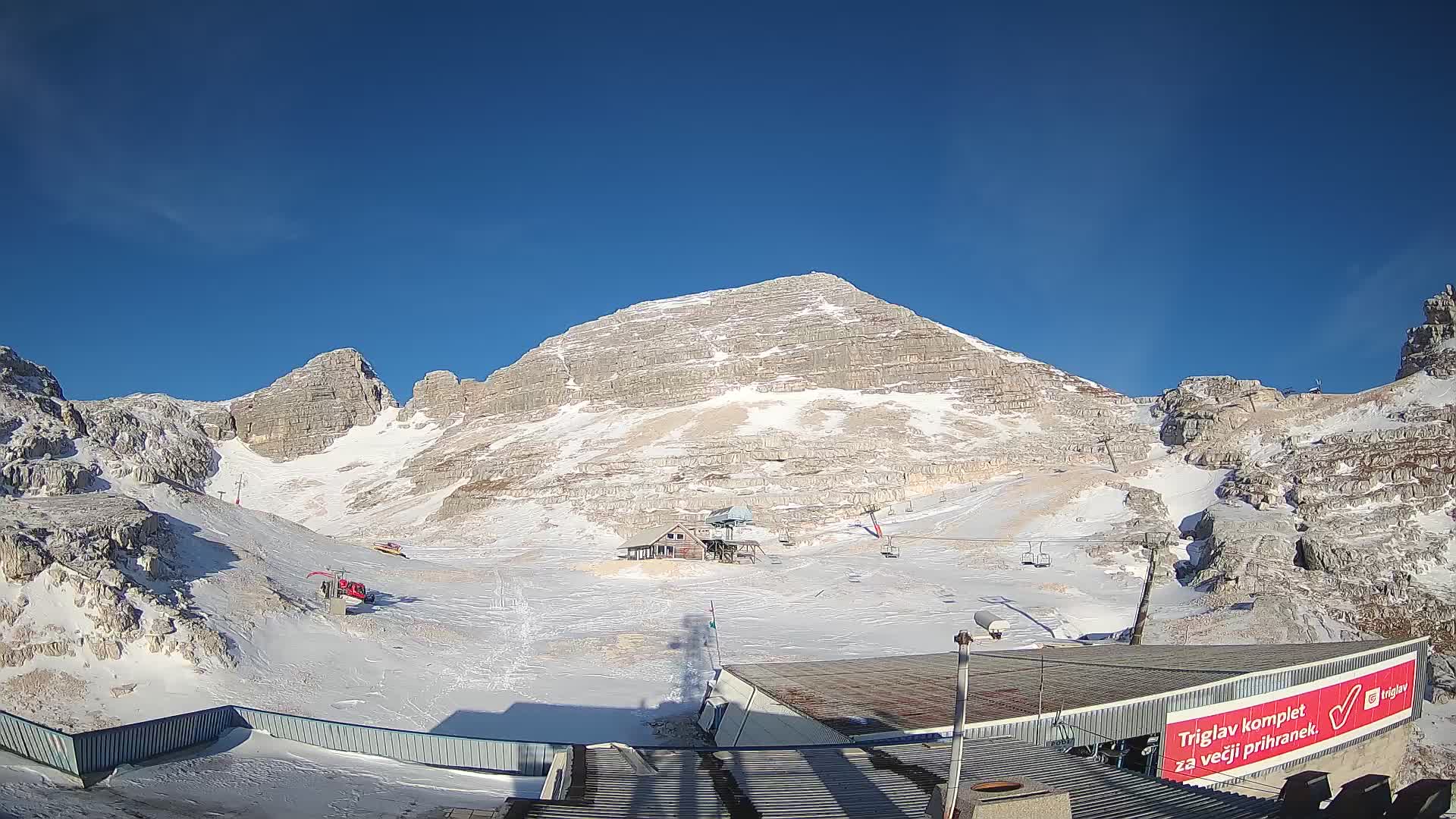 Kanin ski resort – View of Prestreljenik