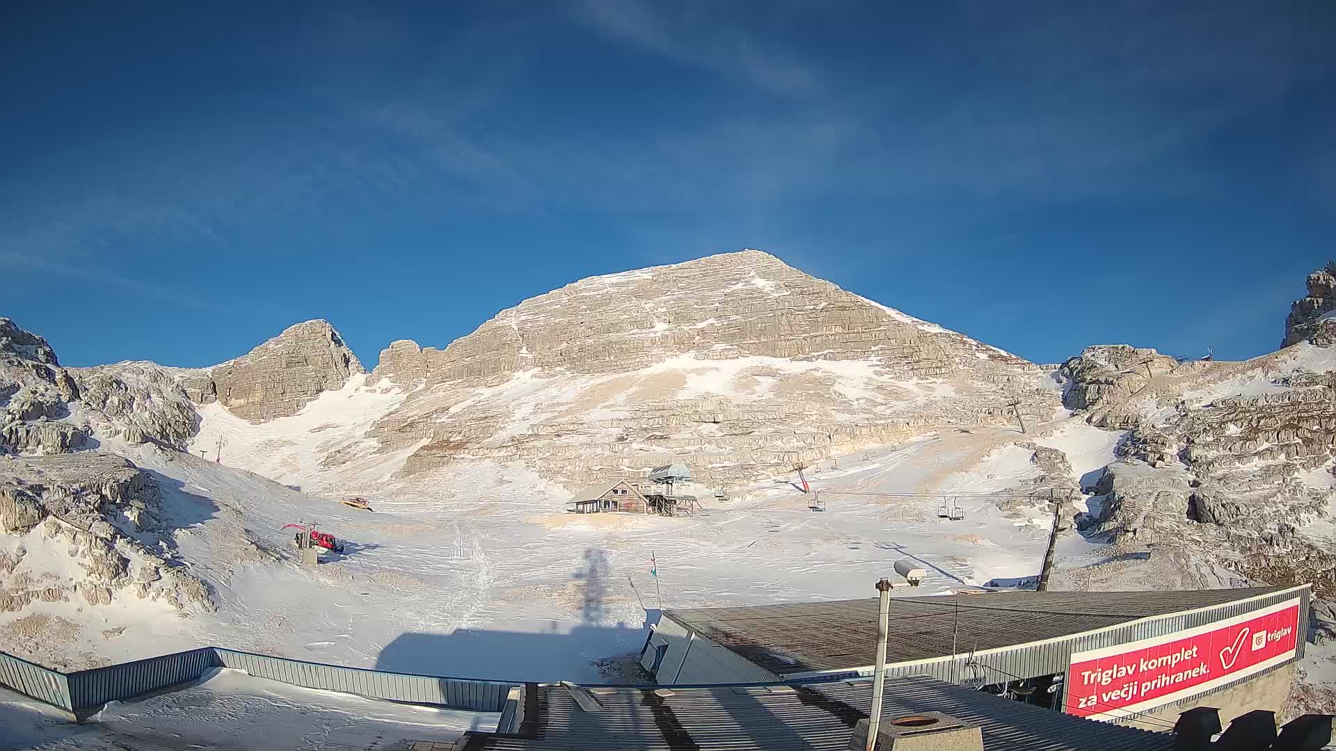 Kanin ski resort – View of Prestreljenik