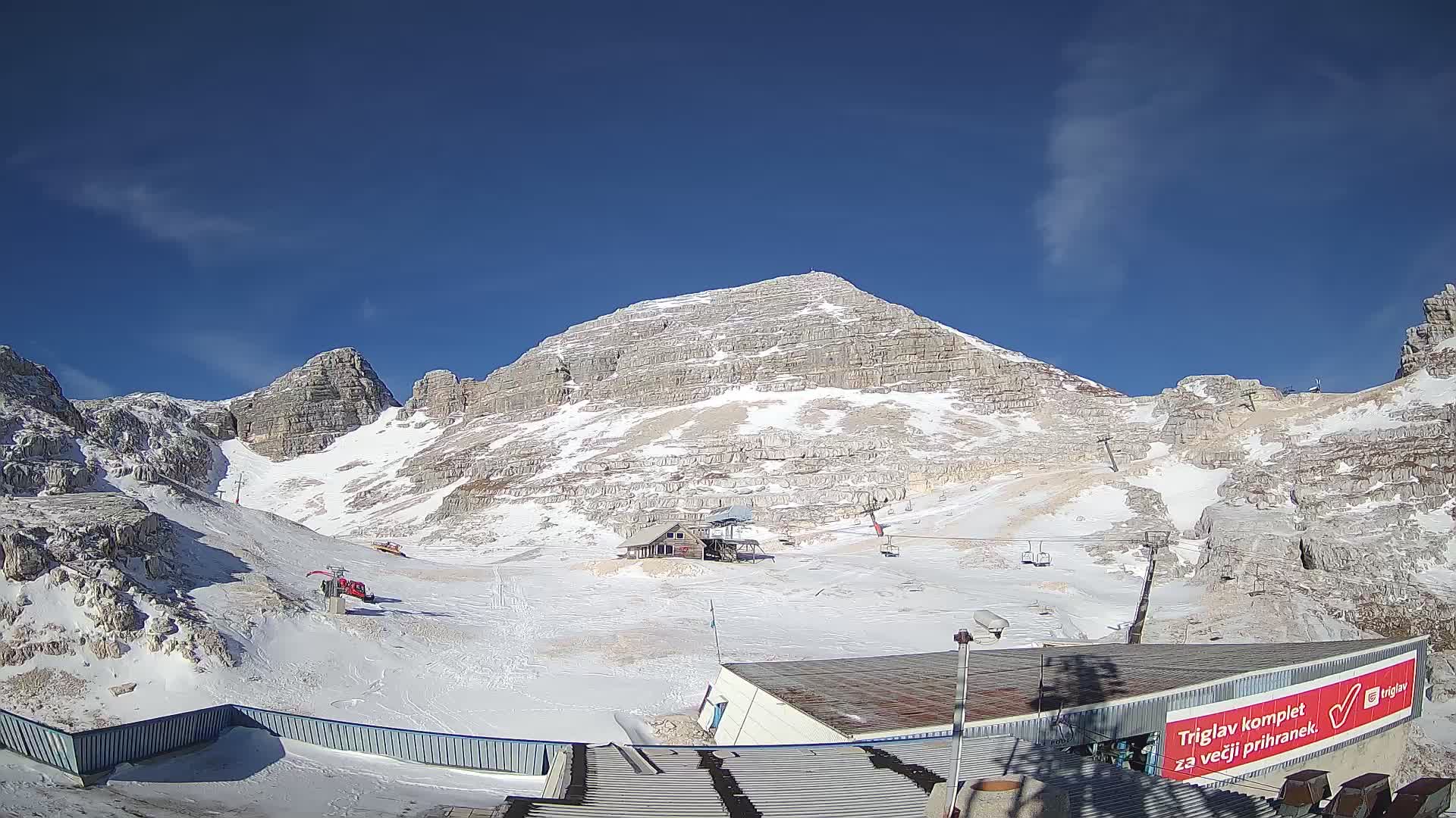 Kanin ski resort – View of Prestreljenik