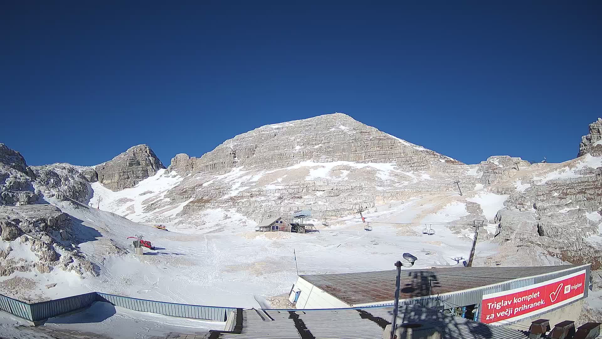 Skijalište Kanin – pogled na Prestreljenik