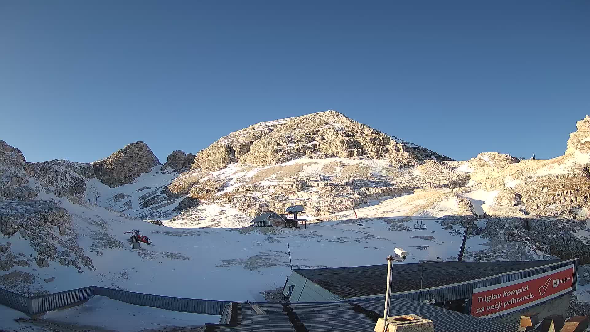 Kanin ski resort – View of Prestreljenik