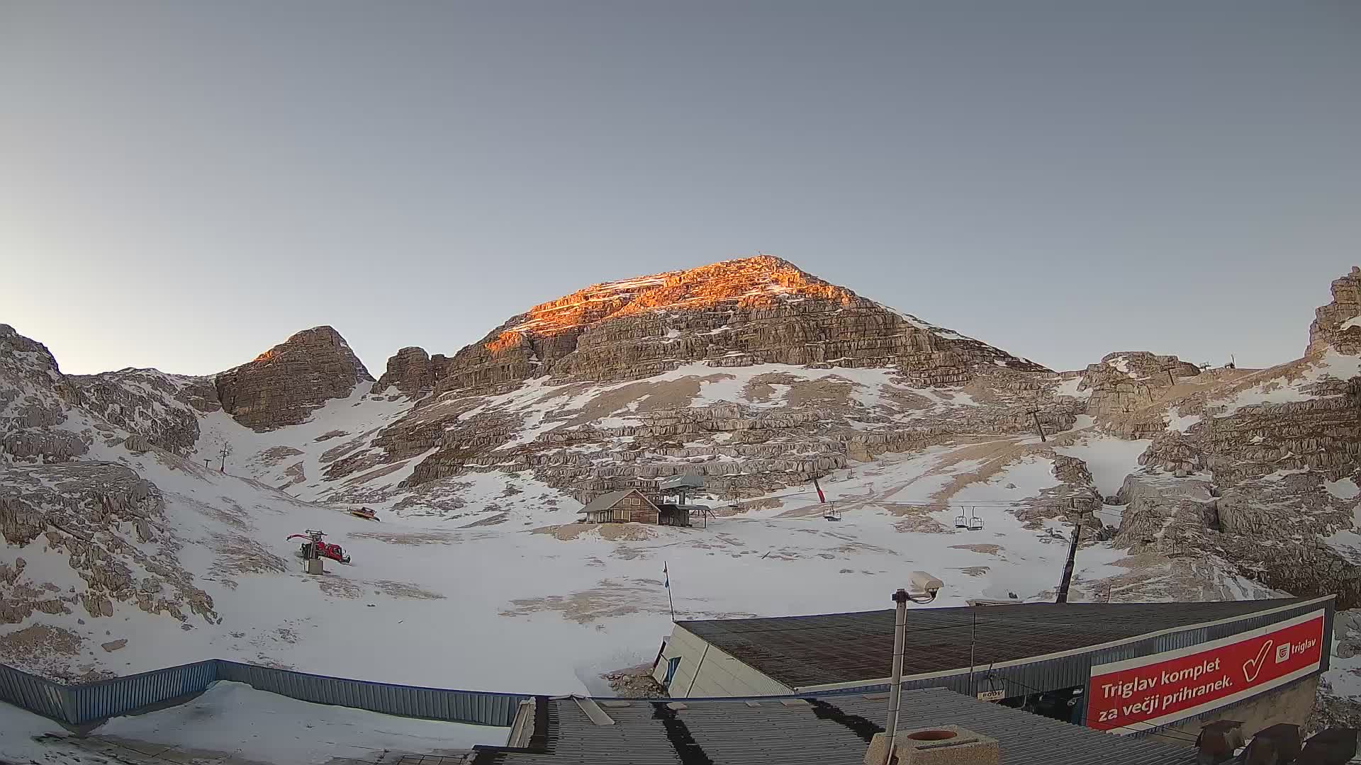 Kanin ski resort – View of Prestreljenik