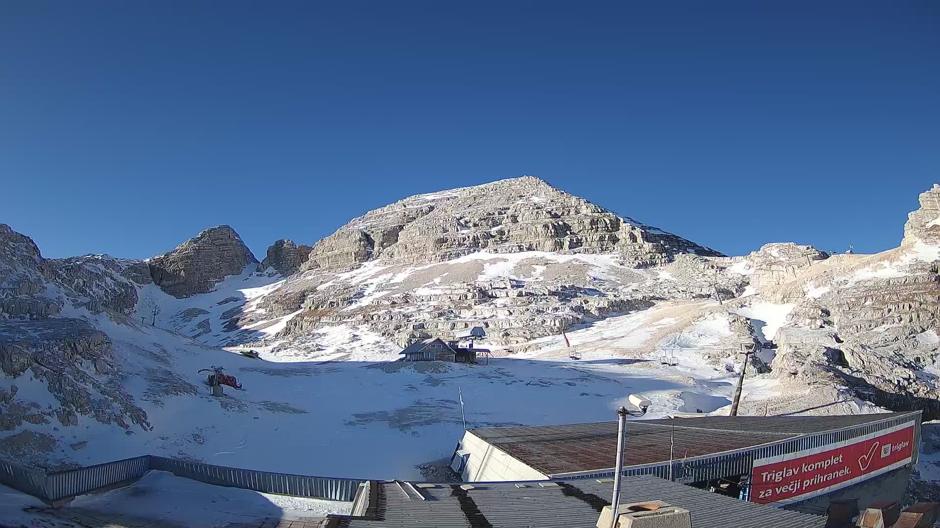 Skijalište Kanin – pogled na Prestreljenik