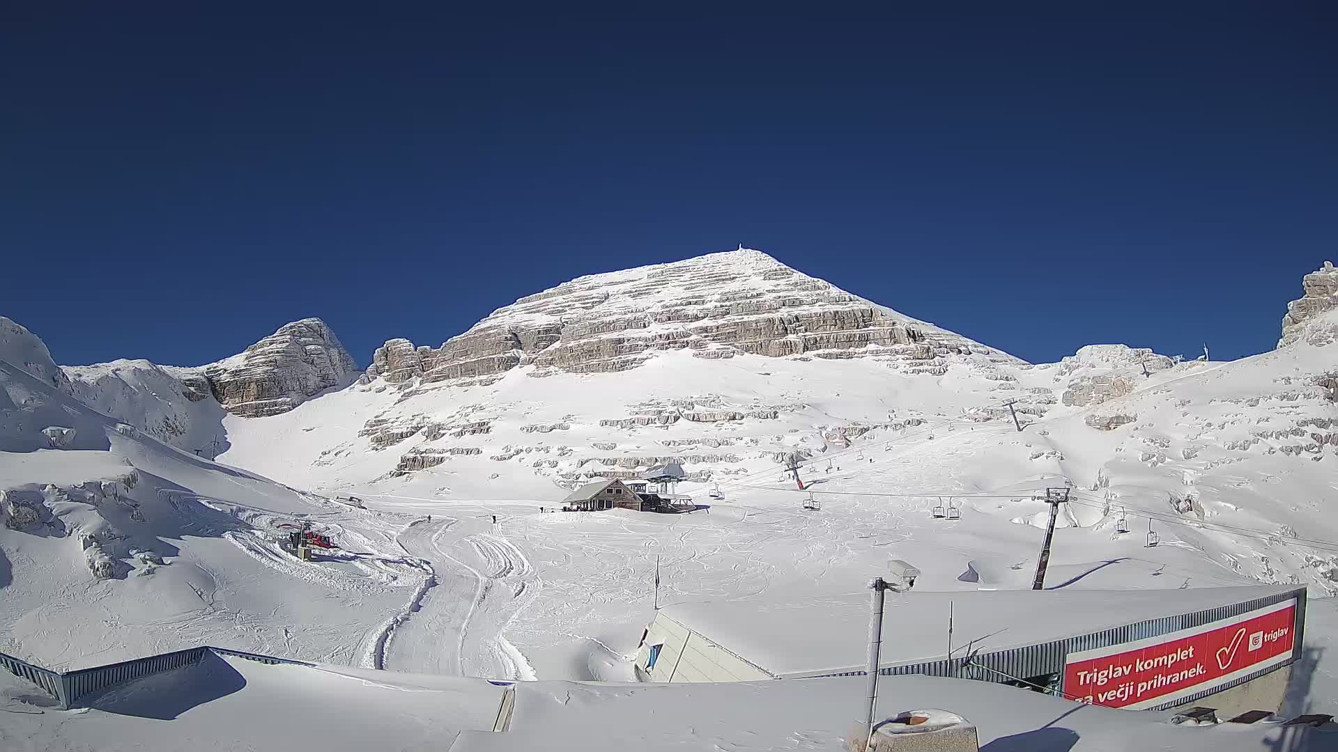 Kanin ski resort – View of Prestreljenik