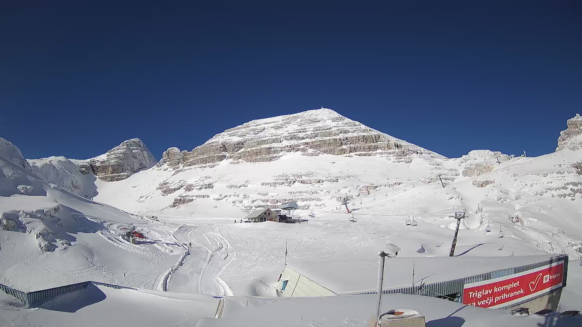 Kanin ski resort – View of Prestreljenik