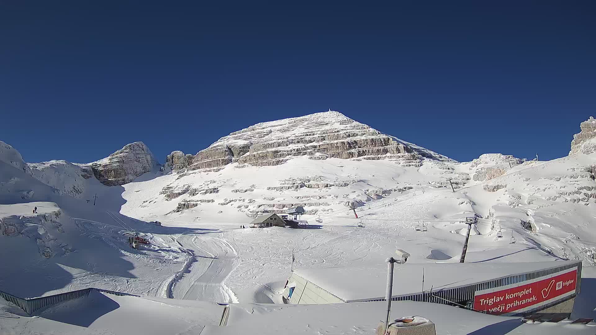 Kanin ski resort – View of Prestreljenik