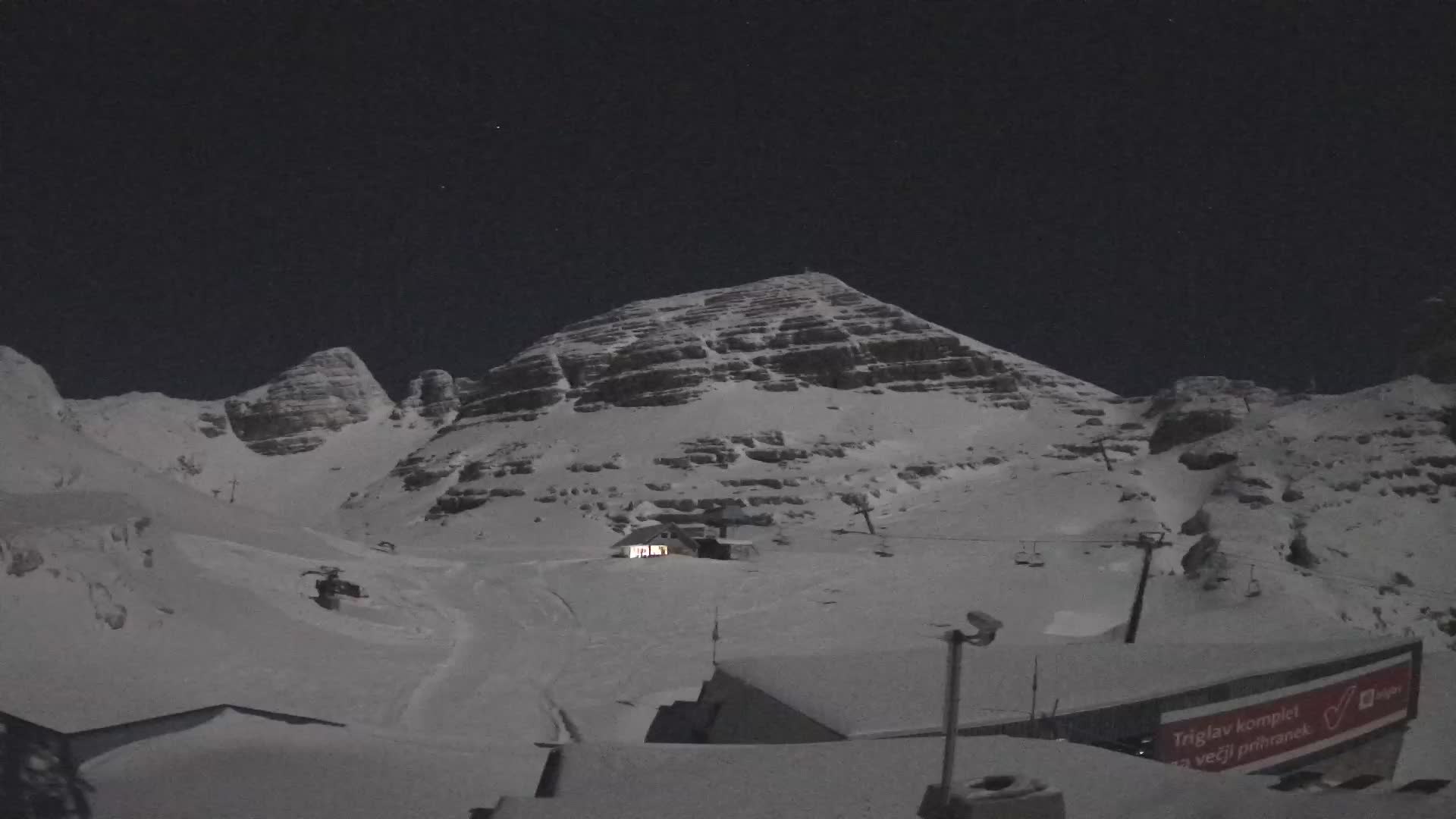 Kanin ski resort – View of Prestreljenik