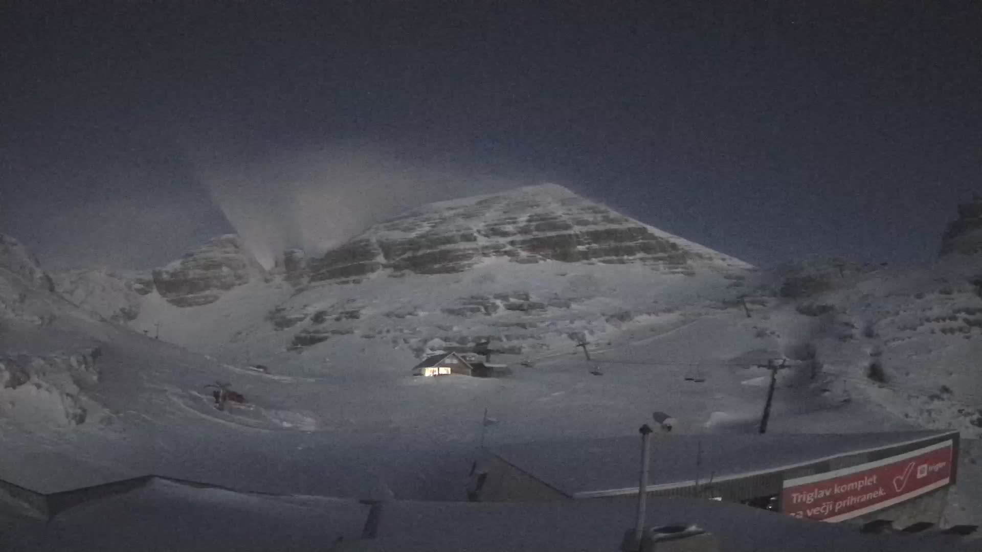 Kanin ski resort – View of Prestreljenik