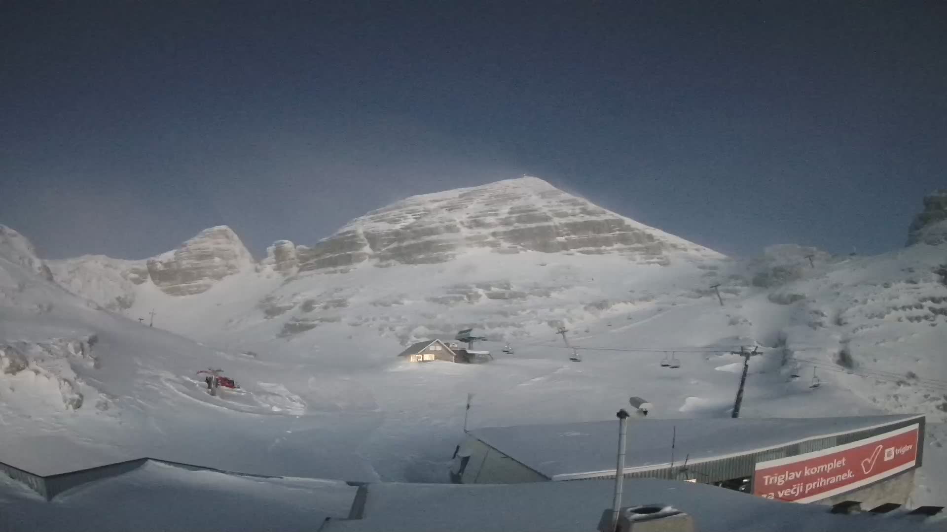 Smučišče Kanin – pogled na Prestreljenik