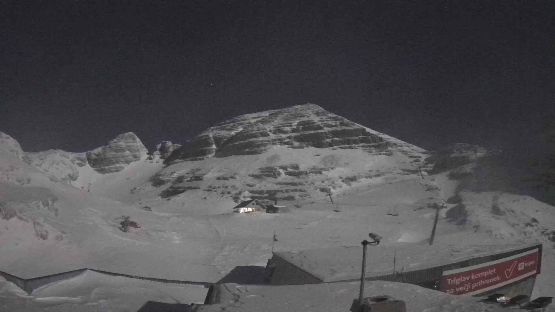 Kanin ski resort – View of Prestreljenik