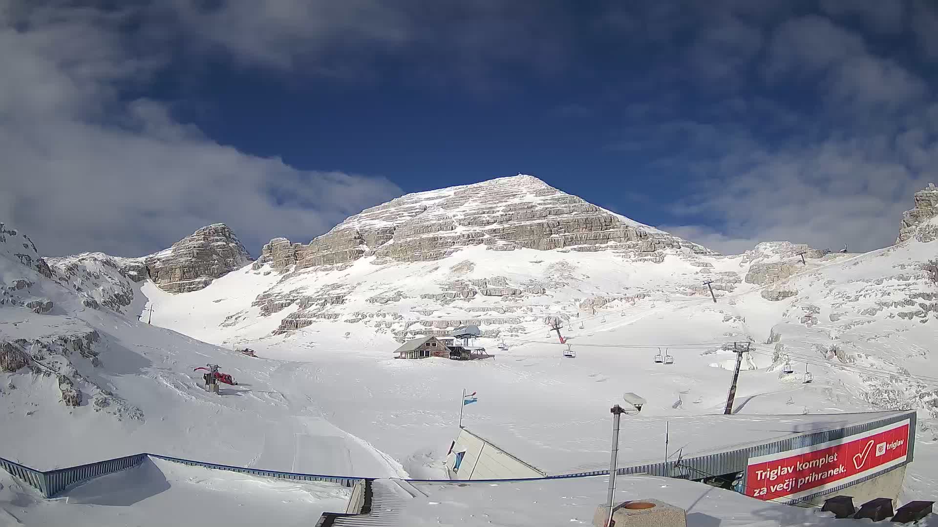 Kanin ski resort – View of Prestreljenik