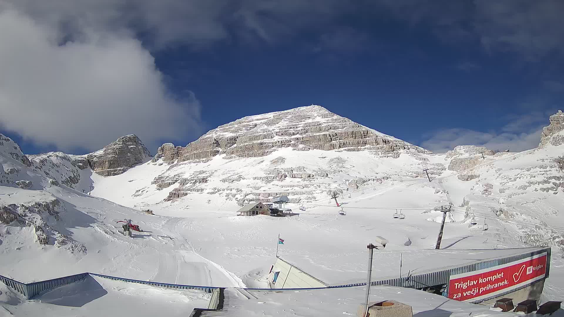 Kanin ski resort – View of Prestreljenik