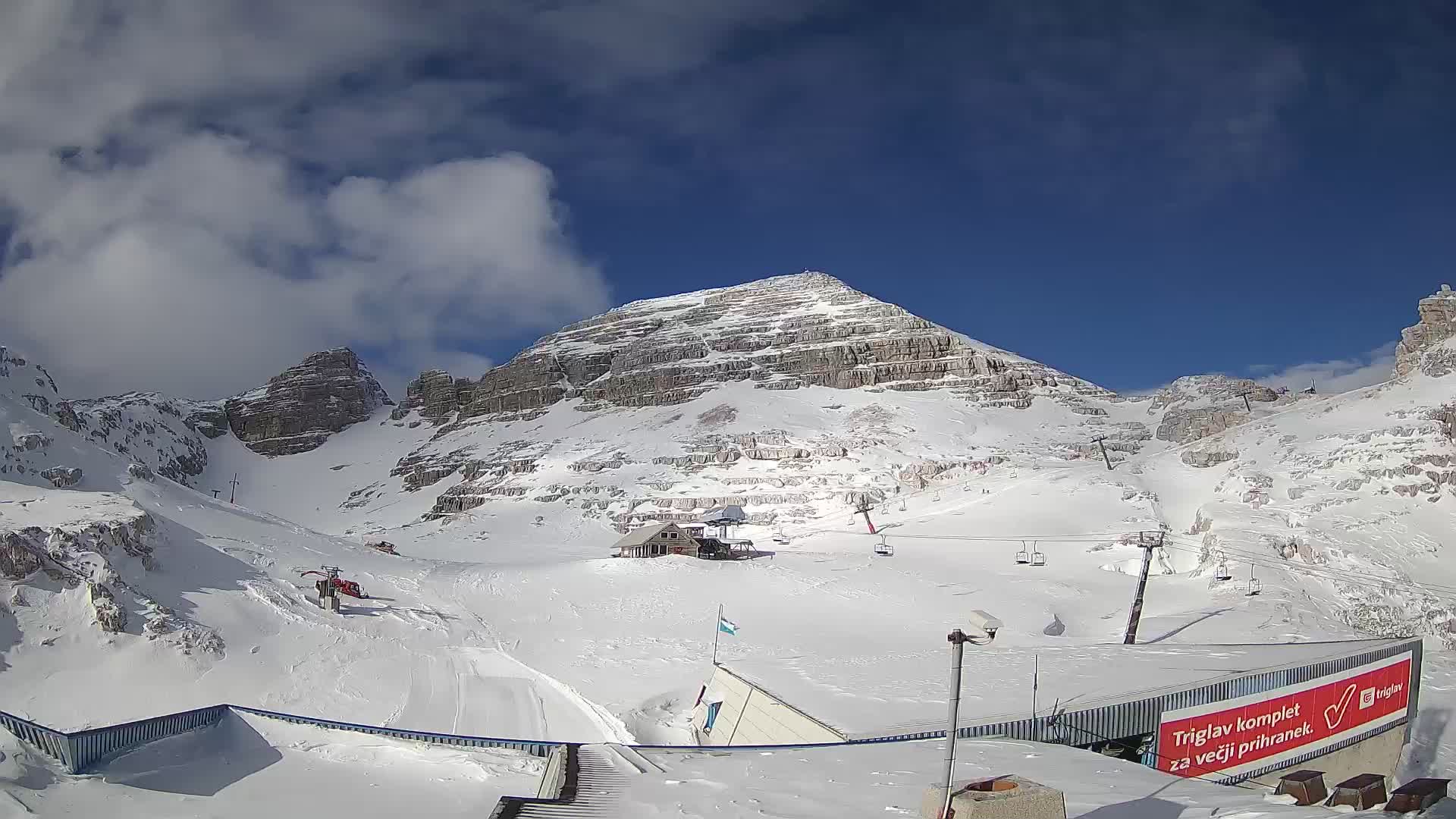 Kanin ski resort – View of Prestreljenik