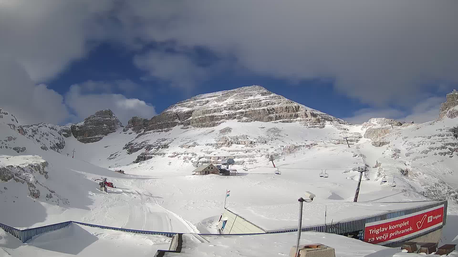 Kanin ski resort – View of Prestreljenik