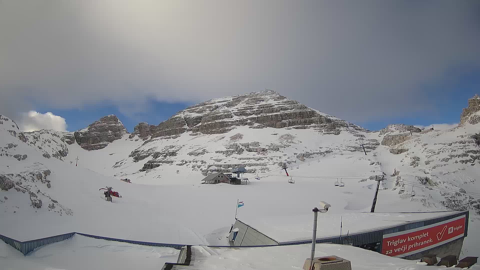 Smučišče Kanin – pogled na Prestreljenik