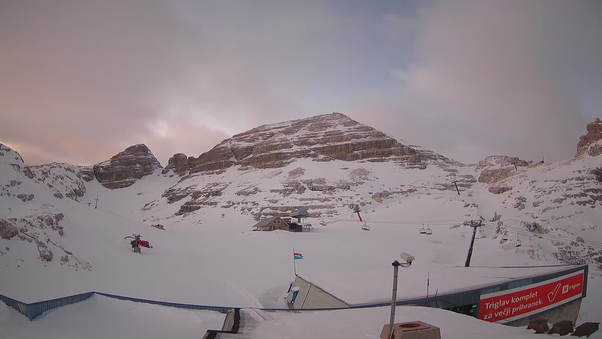 Kanin ski resort – View of Prestreljenik