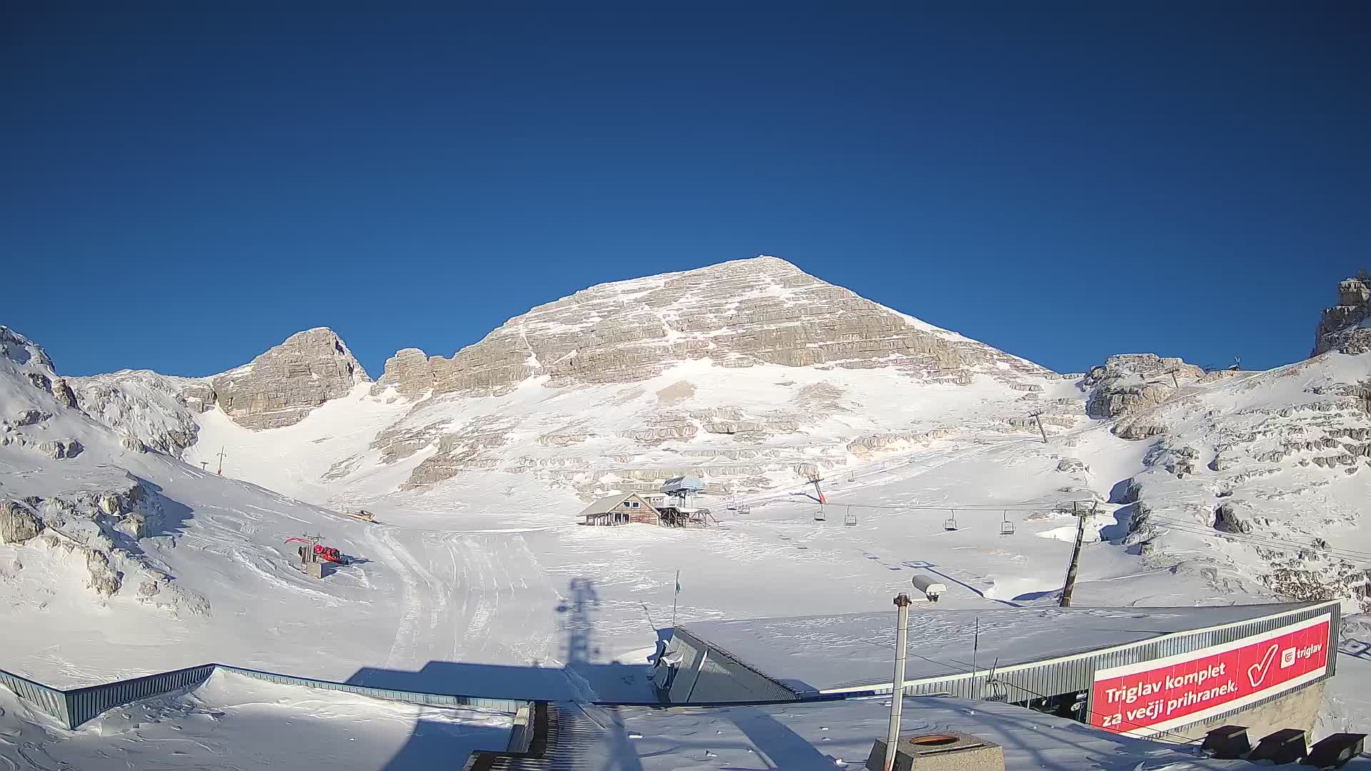 Kanin ski resort – View of Prestreljenik