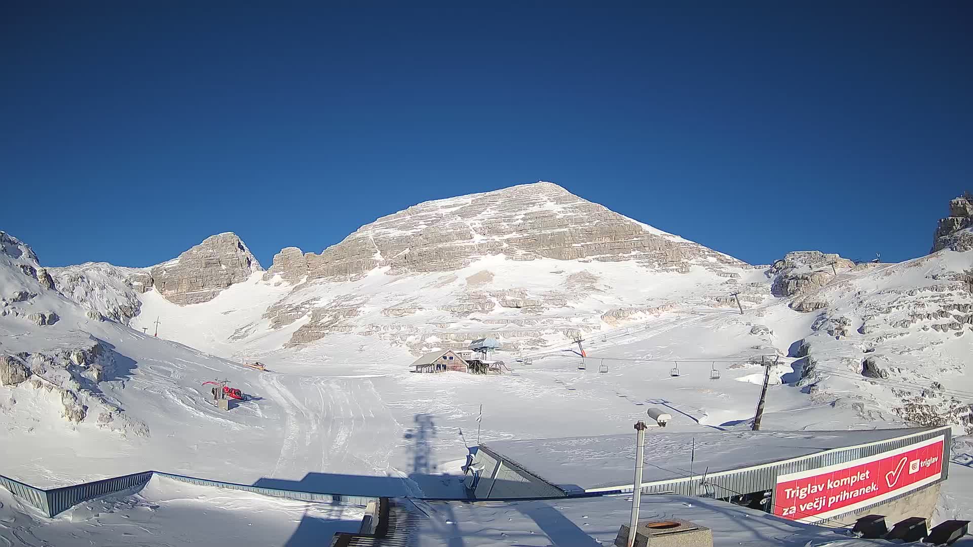 Kanin ski resort – View of Prestreljenik