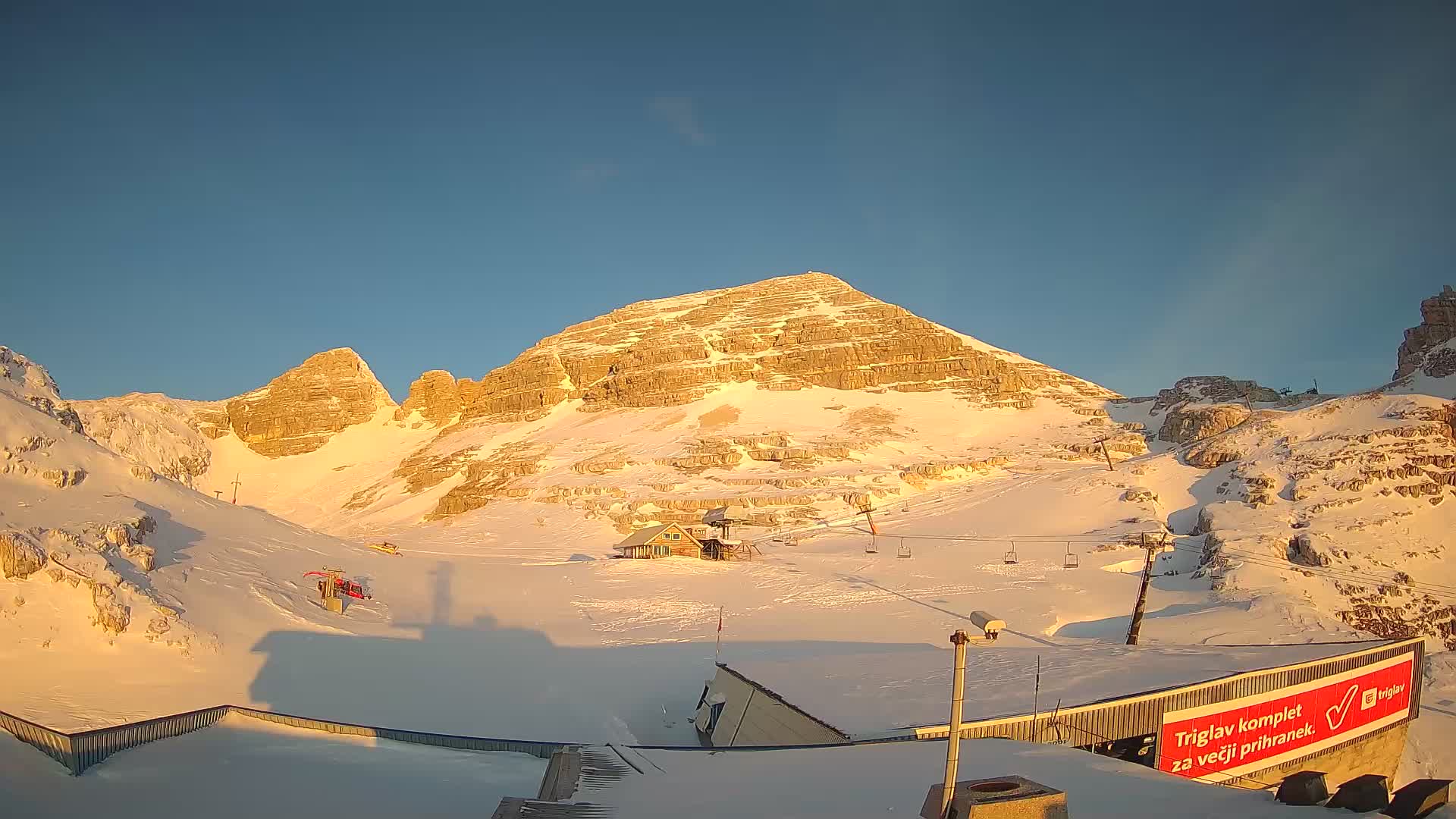 Skijalište Kanin – pogled na Prestreljenik