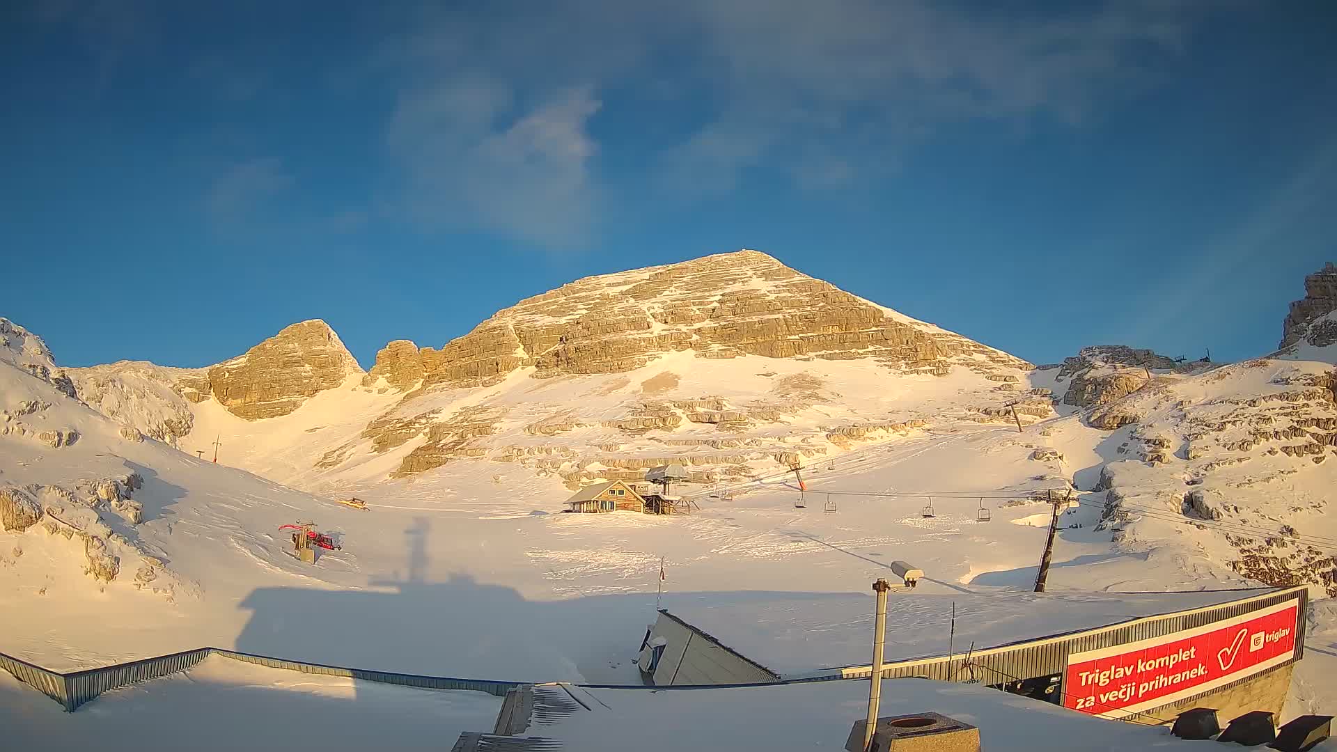 Stazione sciistica Kanin – vista verso Prestreljenik