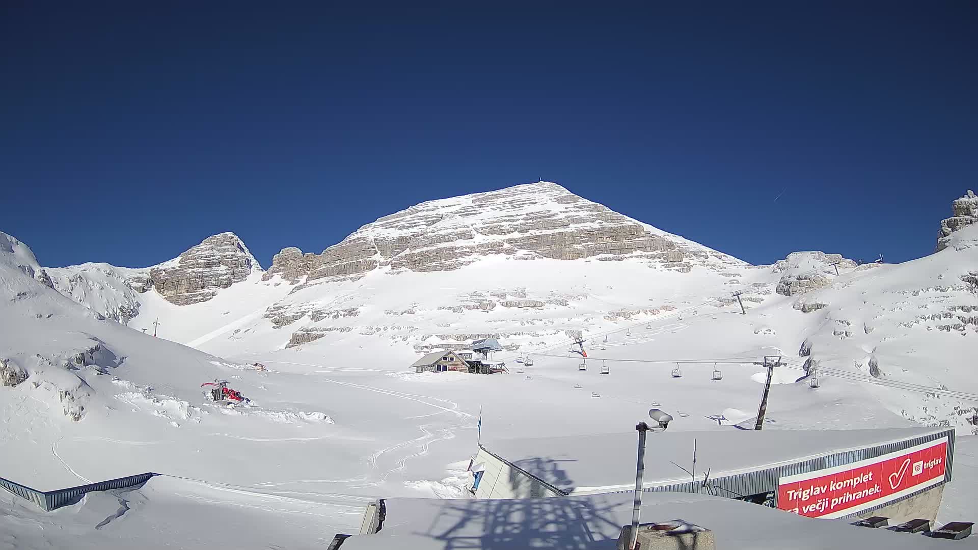 Kanin ski resort – View of Prestreljenik