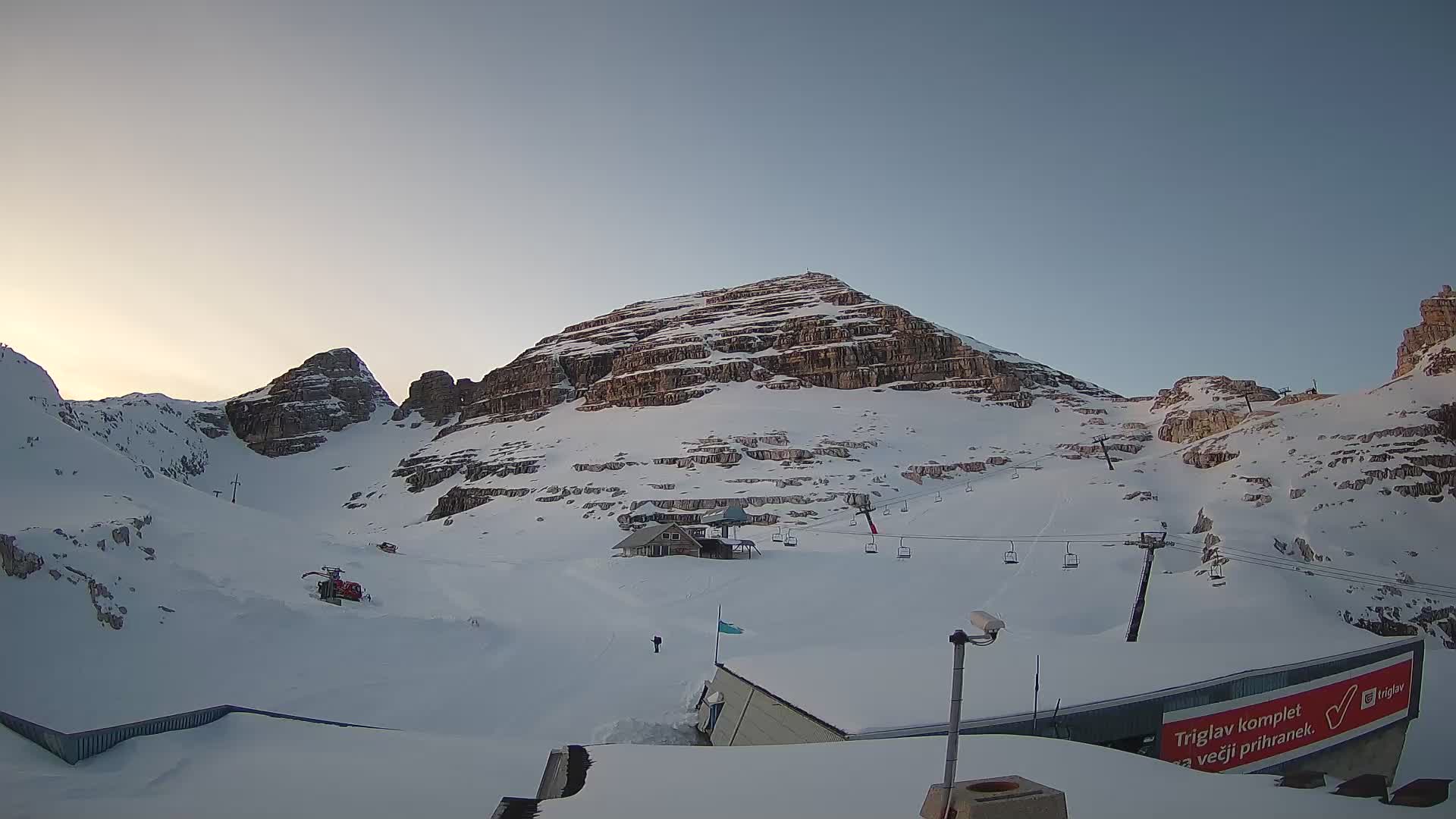 Kanin ski resort – View of Prestreljenik