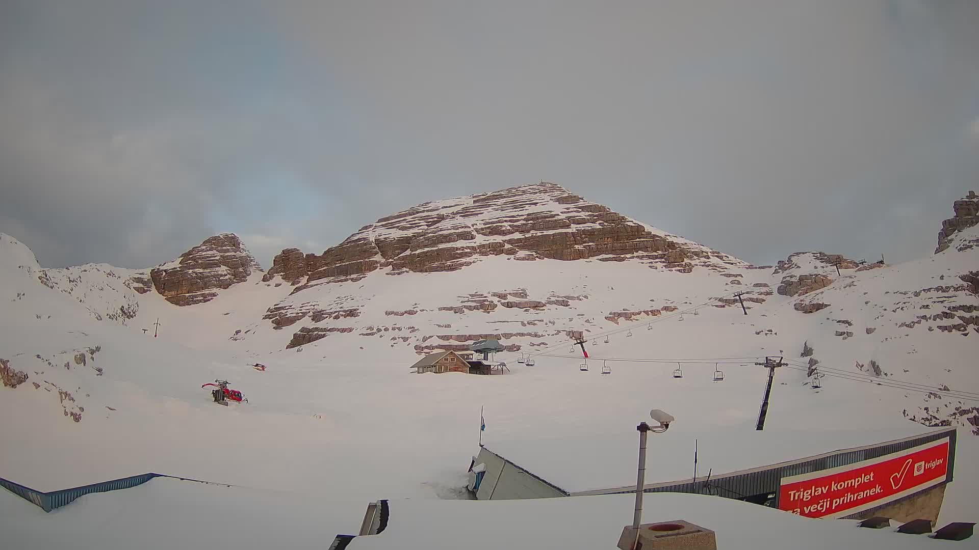 Stazione sciistica Kanin – vista verso Prestreljenik