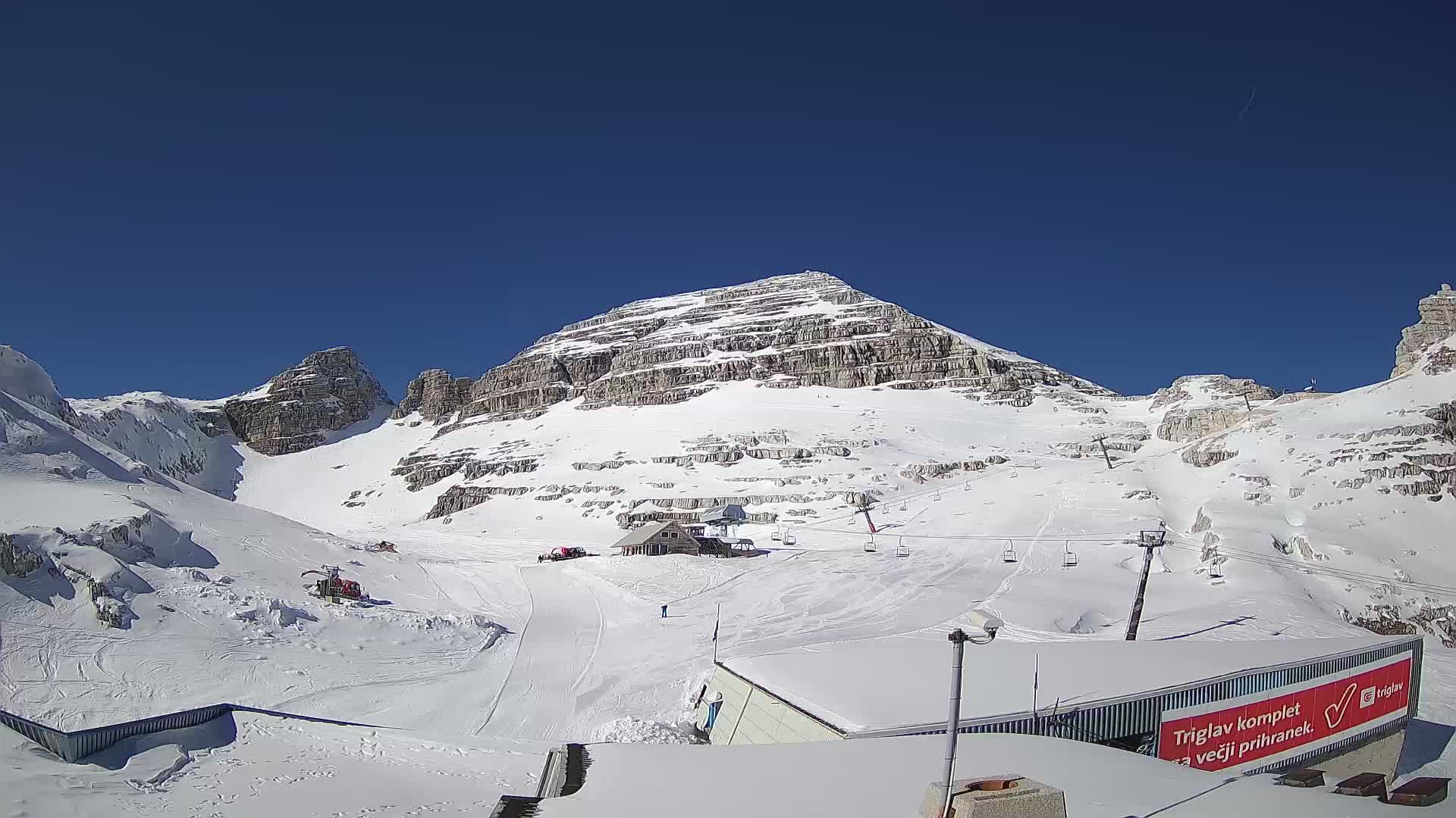 Smučišče Kanin – pogled na Prestreljenik