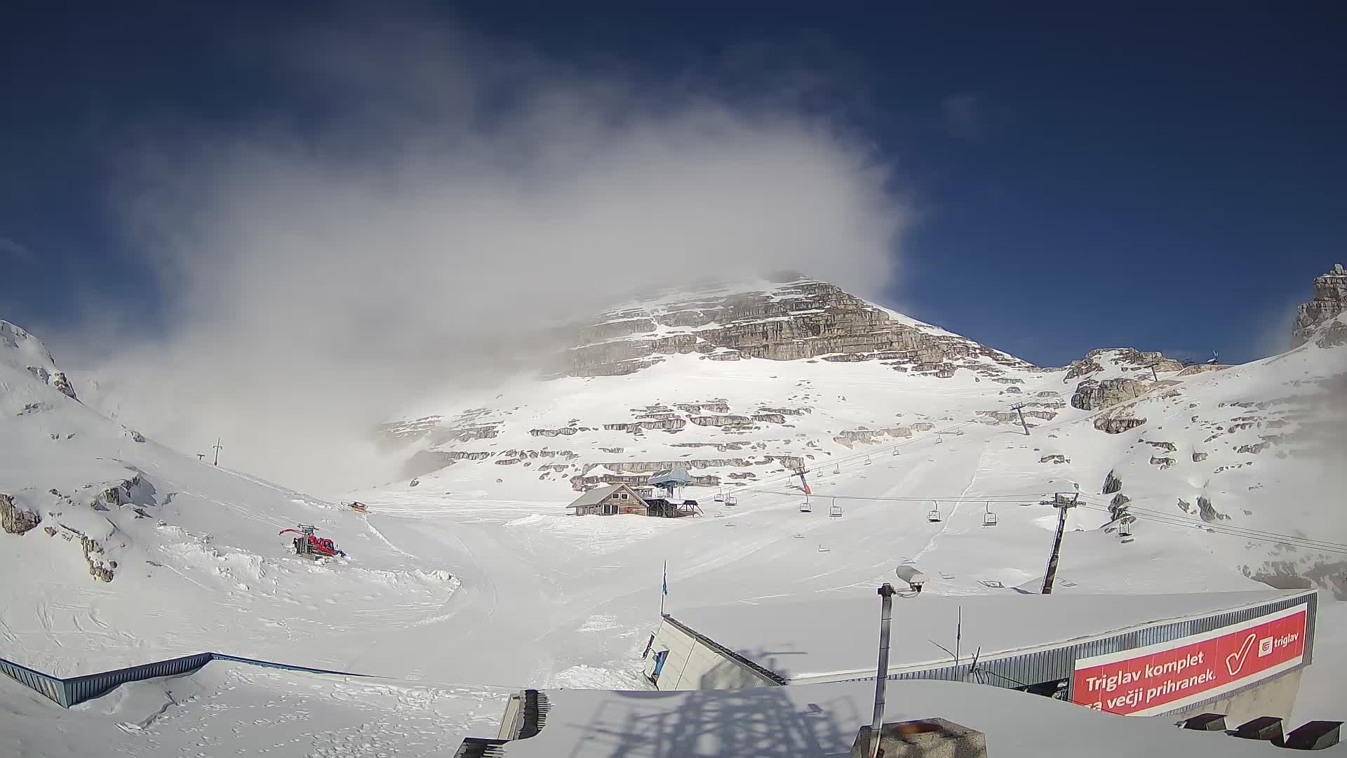 Kanin ski resort – View of Prestreljenik